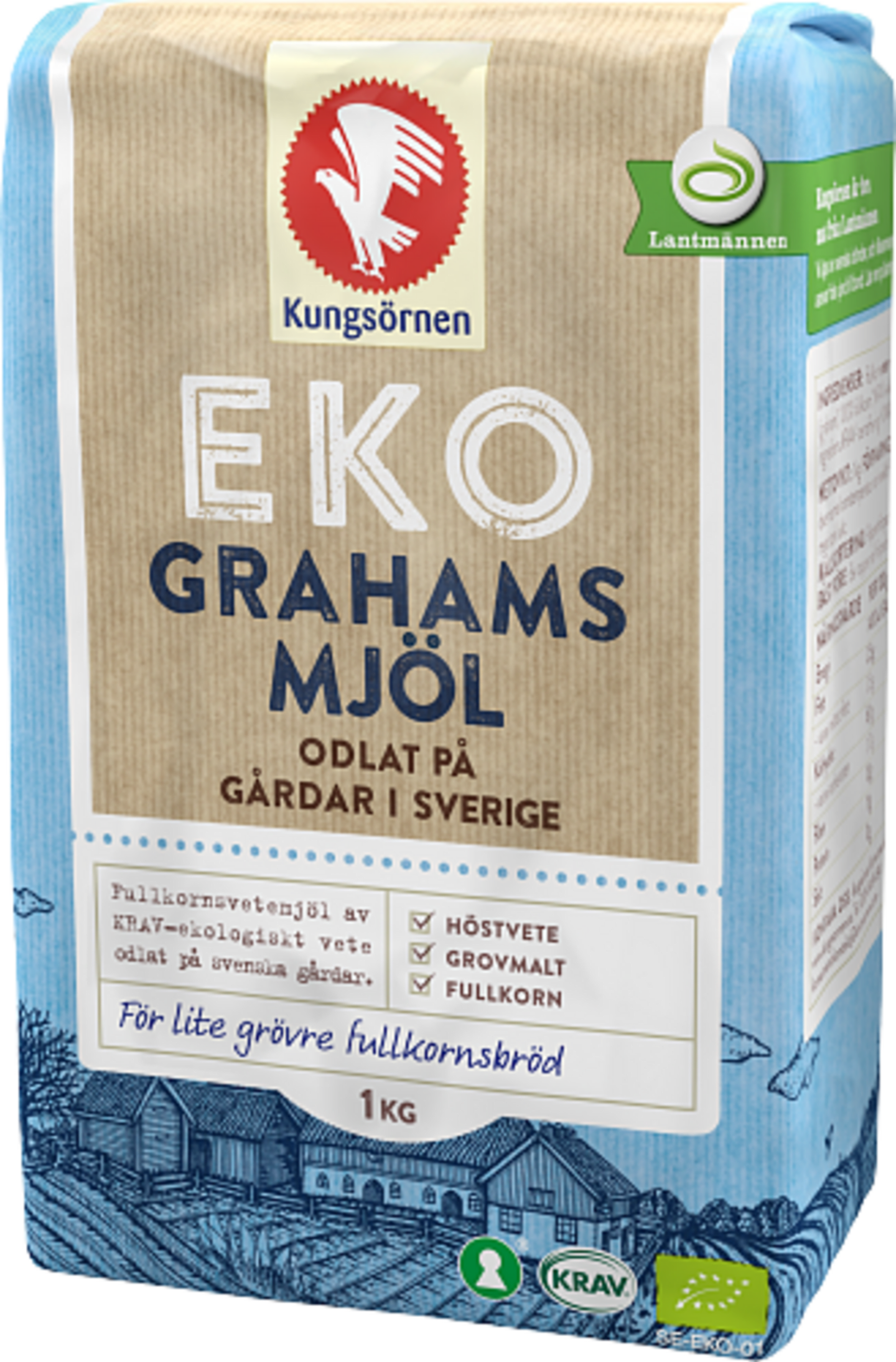 Grahamsmjöl 1kg - Bild 1 av 1