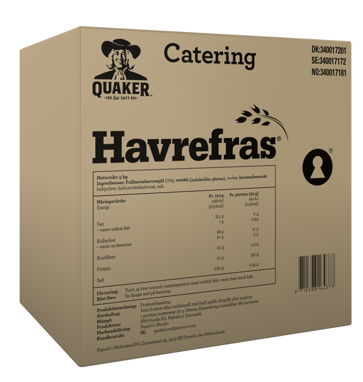 Havrefras 5kg - Bild 1 av 2