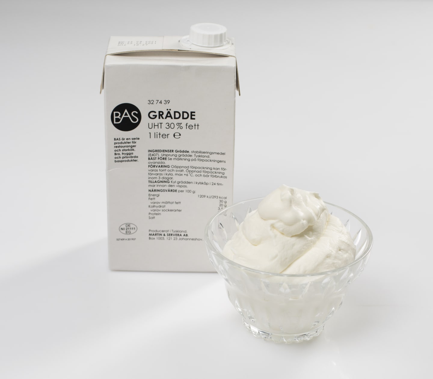 Vispgrädde UHT 30% 1L