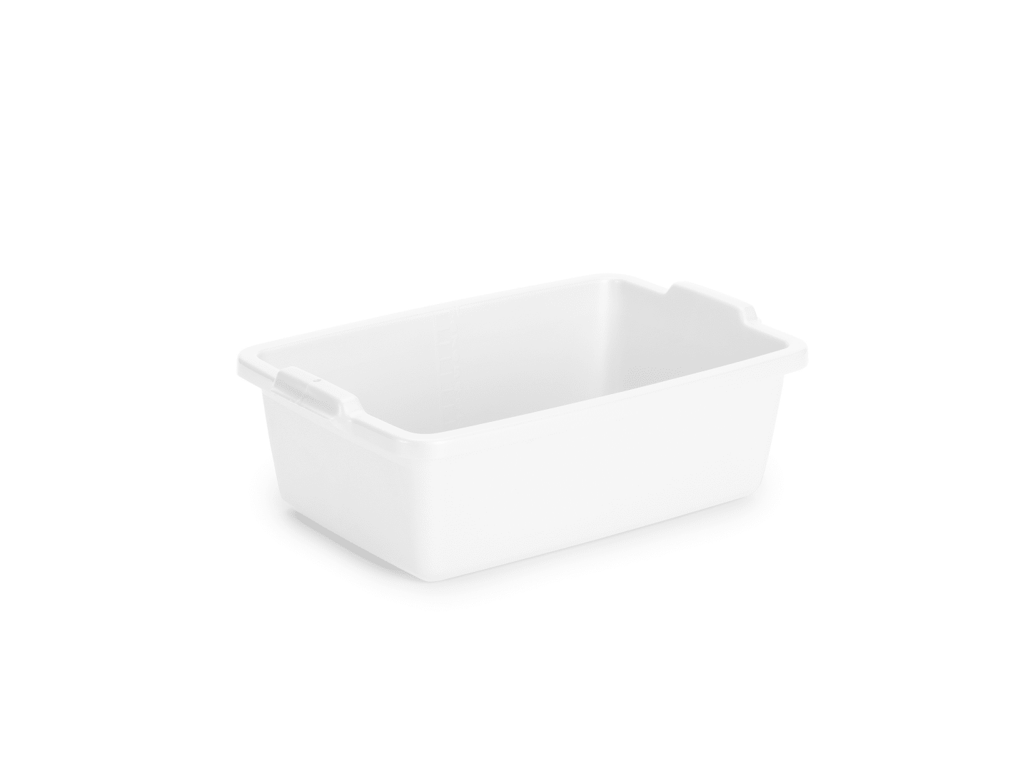 Sköljlåda vit plast 9L