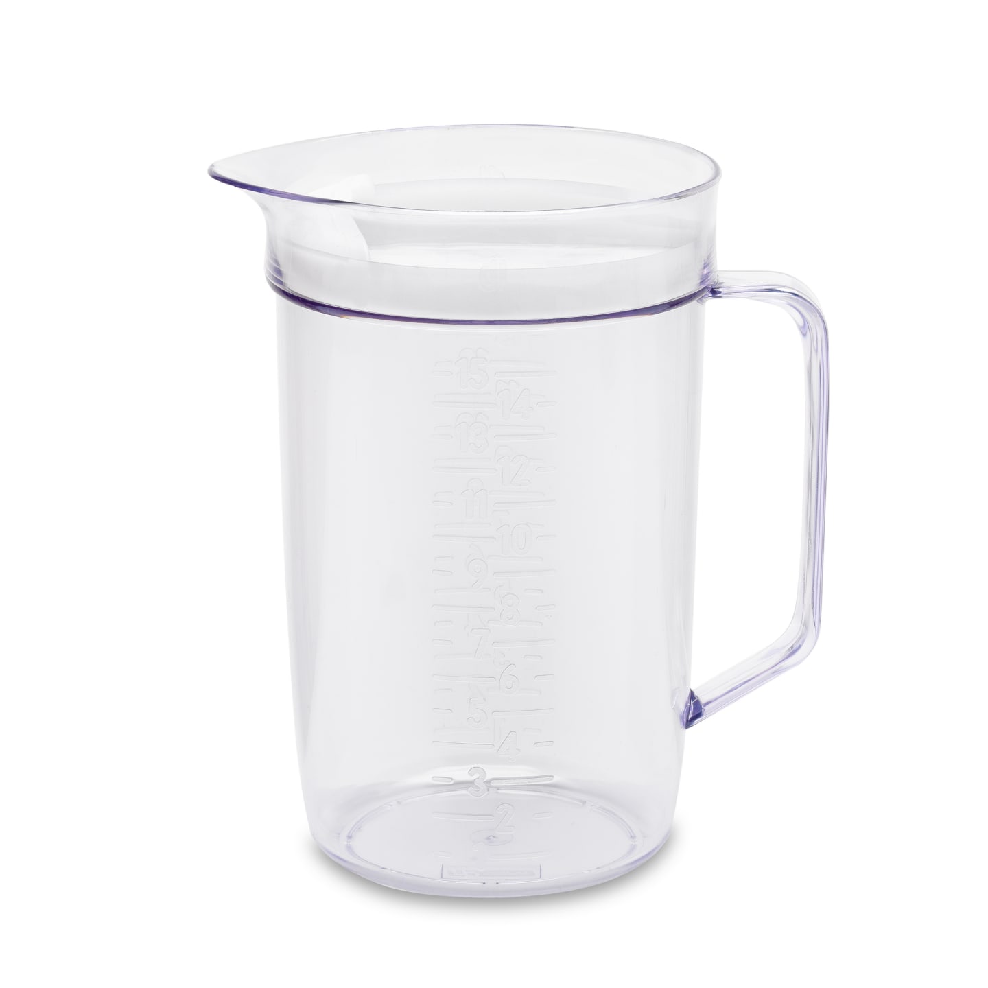 Tillbringare med lock plast 1,5L BPA fri