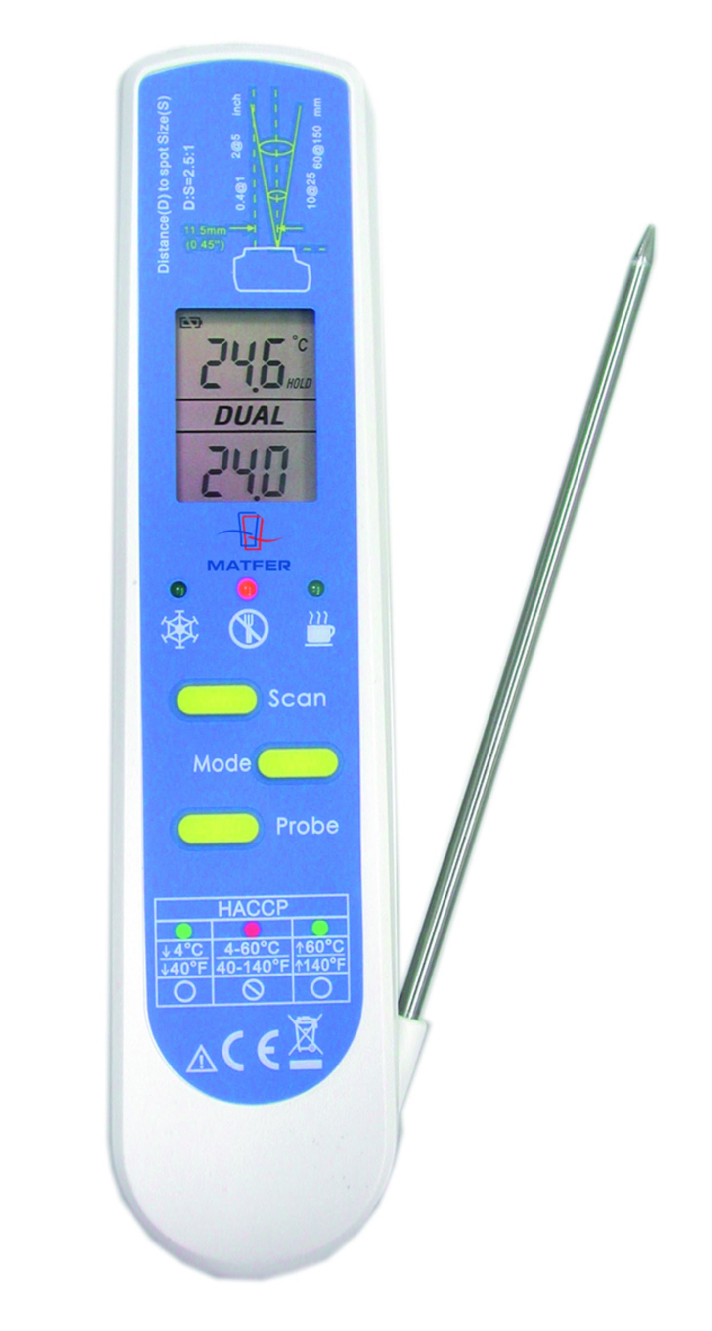 Termometer digital dualtemppro