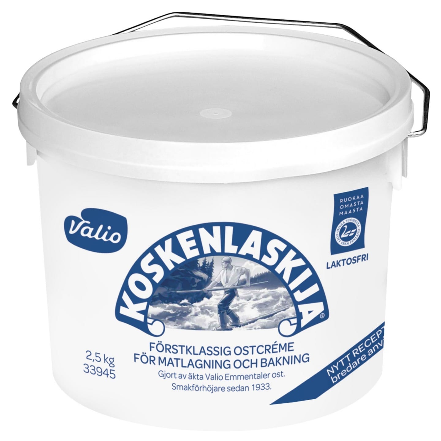 Ostcreme laktosfri 2,5kg