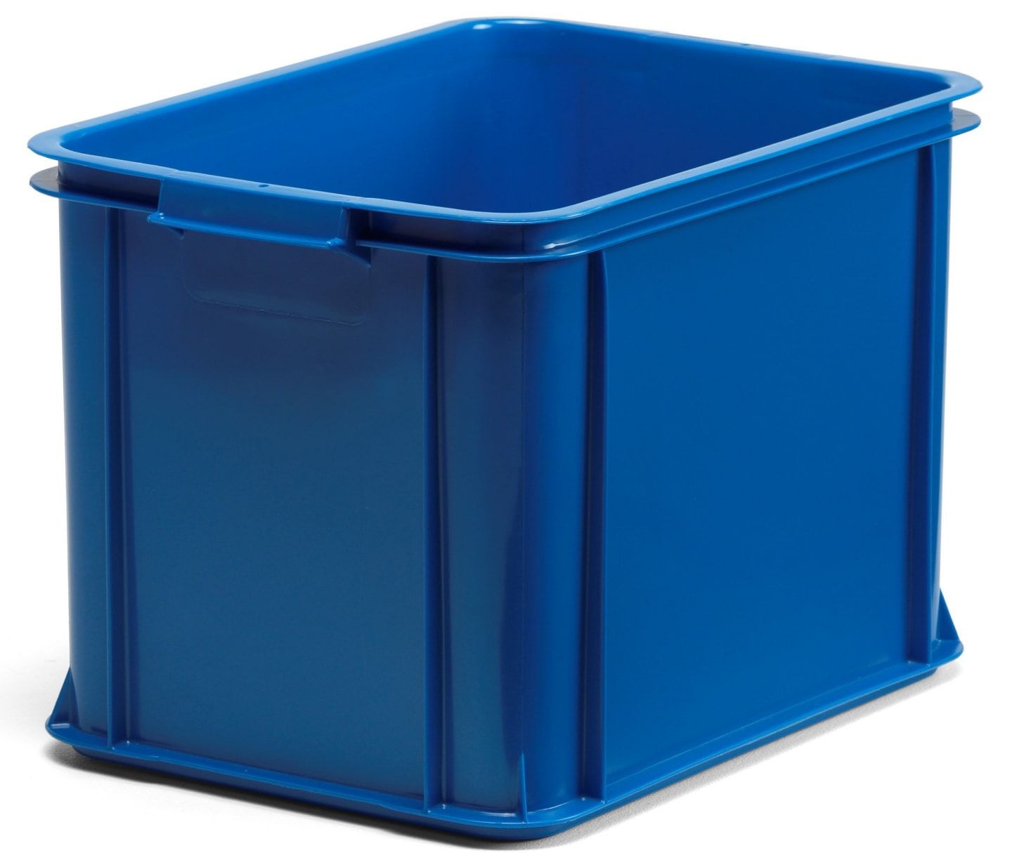 Plastback blå 400x300x 28L