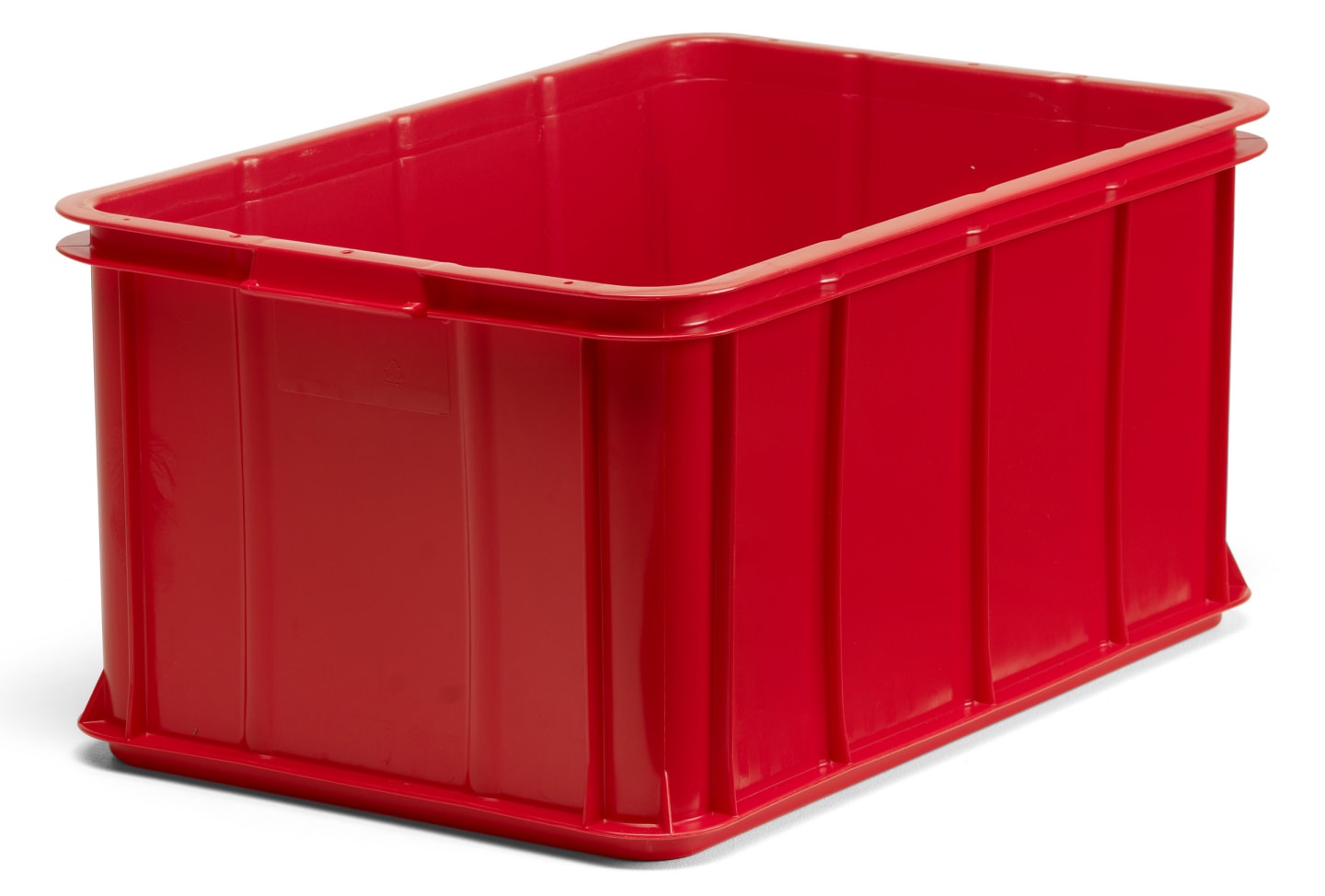 Plastback röd 600x400x 55L
