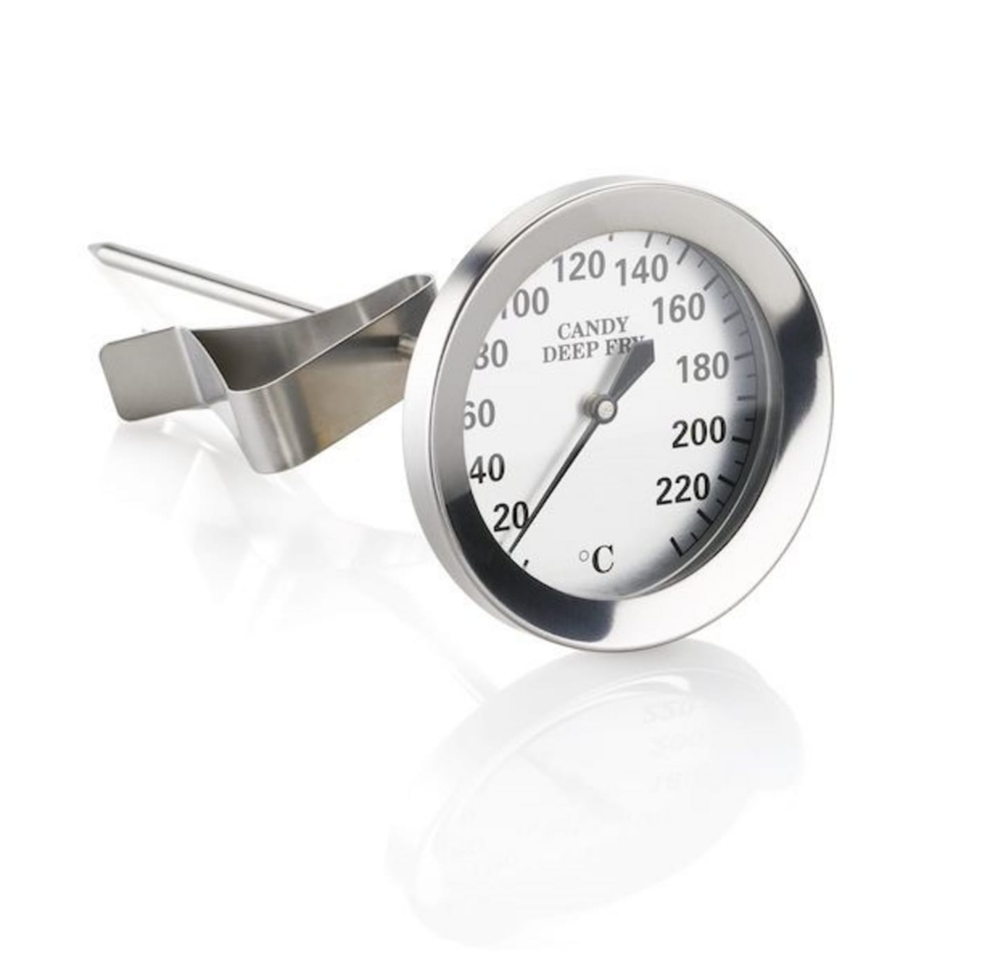 Termometer socker/fritös hushåll rostfri