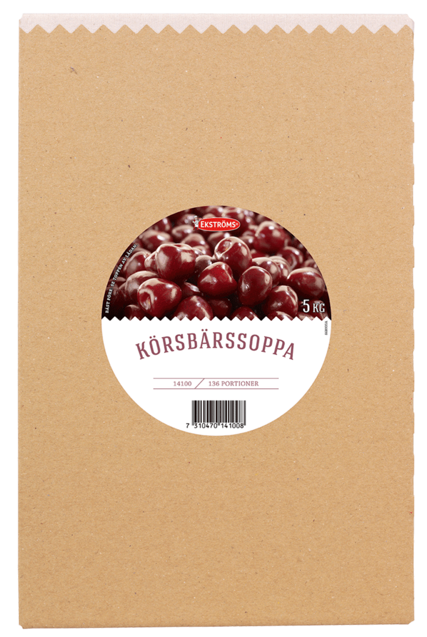 Körsbärssoppa kallrörd 2,5kg - Bild 1 av 1