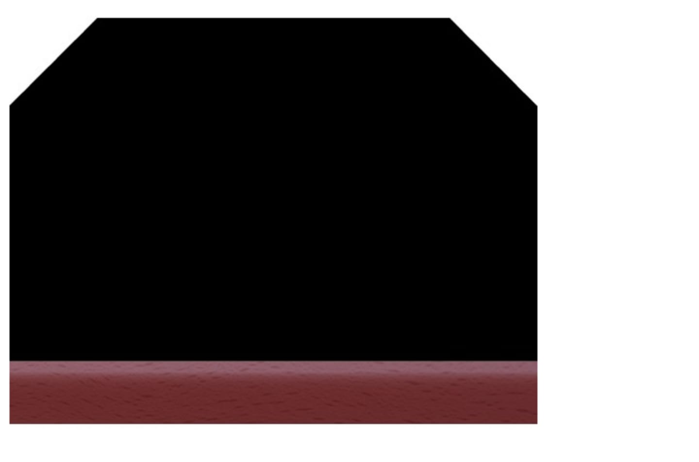 Bordsgriffel mahogny 100x160mm
