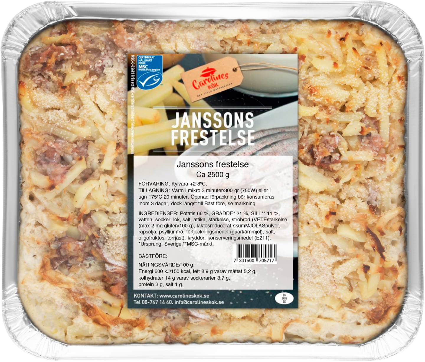 Janssons frestelse 2,5kg - Bild 1 av 1