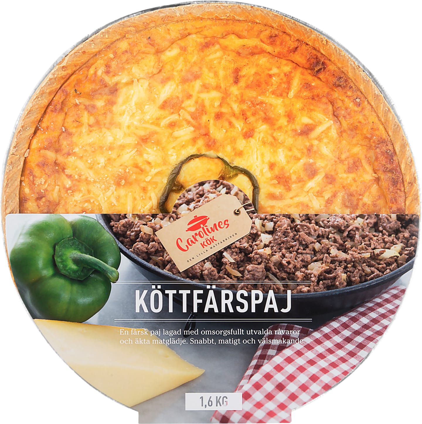 Köttfärspaj 1,6kg