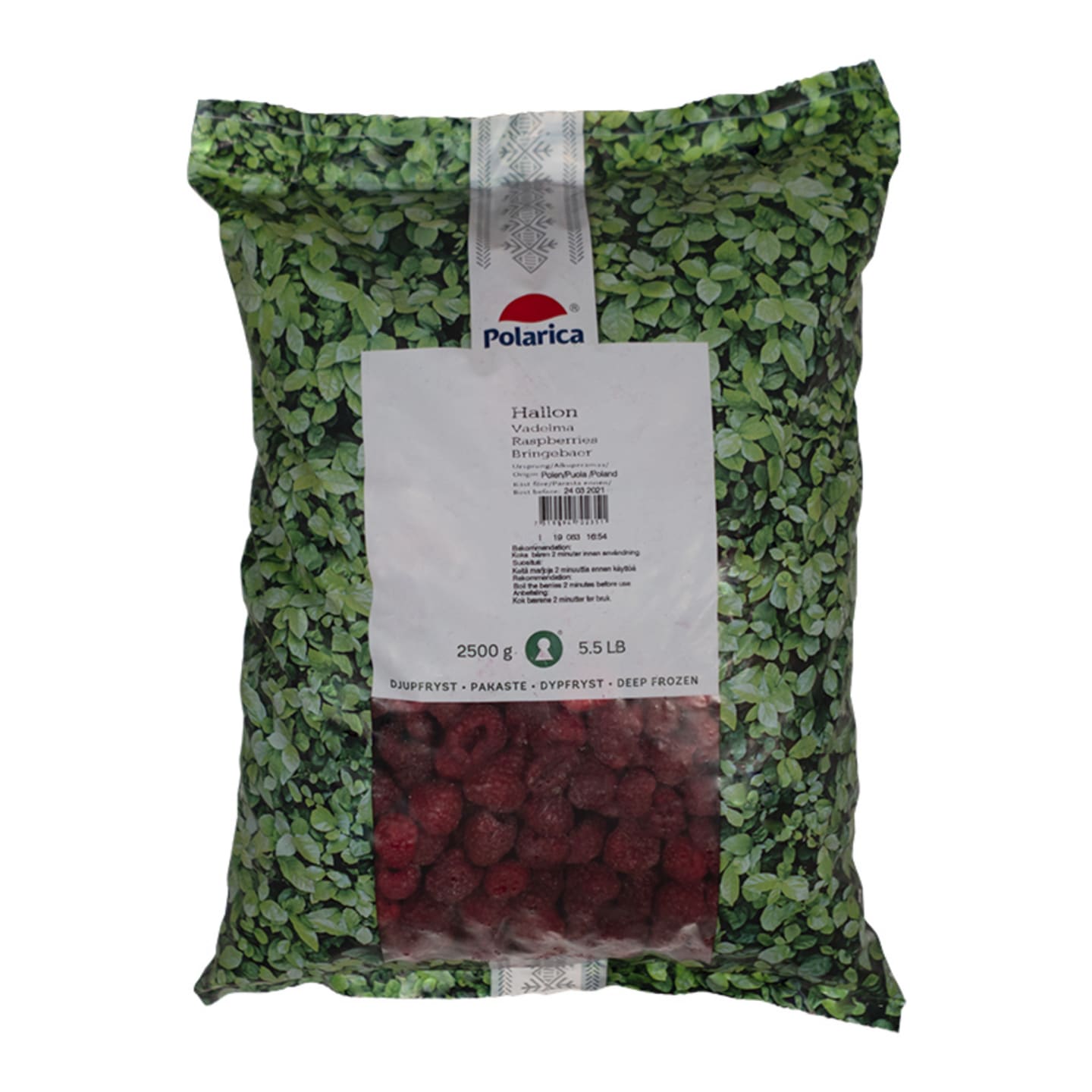 Hallon osockrade 2,5kg - Bild 1 av 3