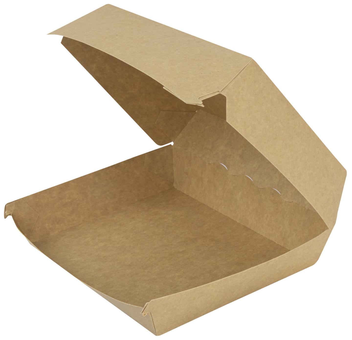 Hämtbox brun 195x150x80mm 125st