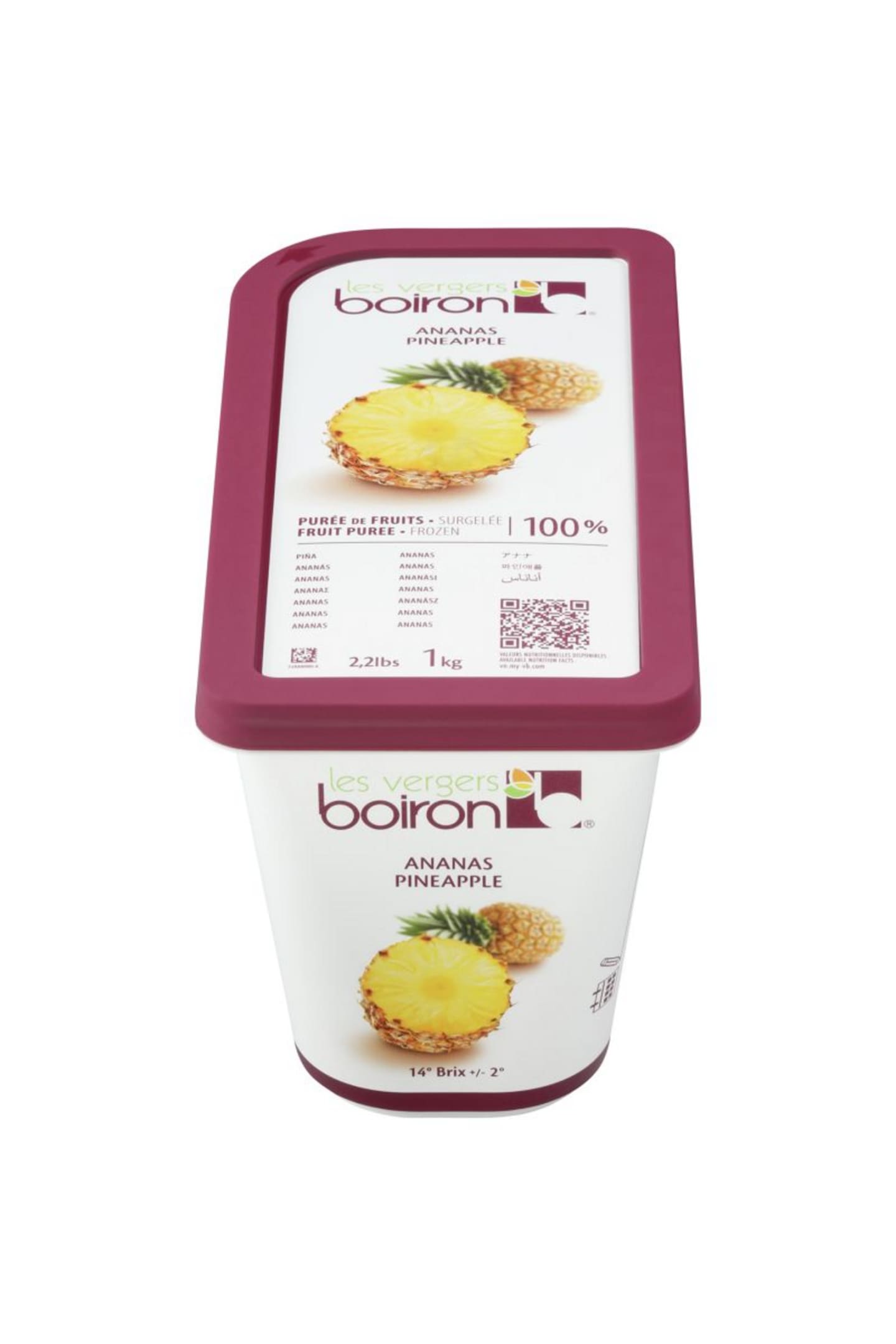 Puré ananas osötad 1kg