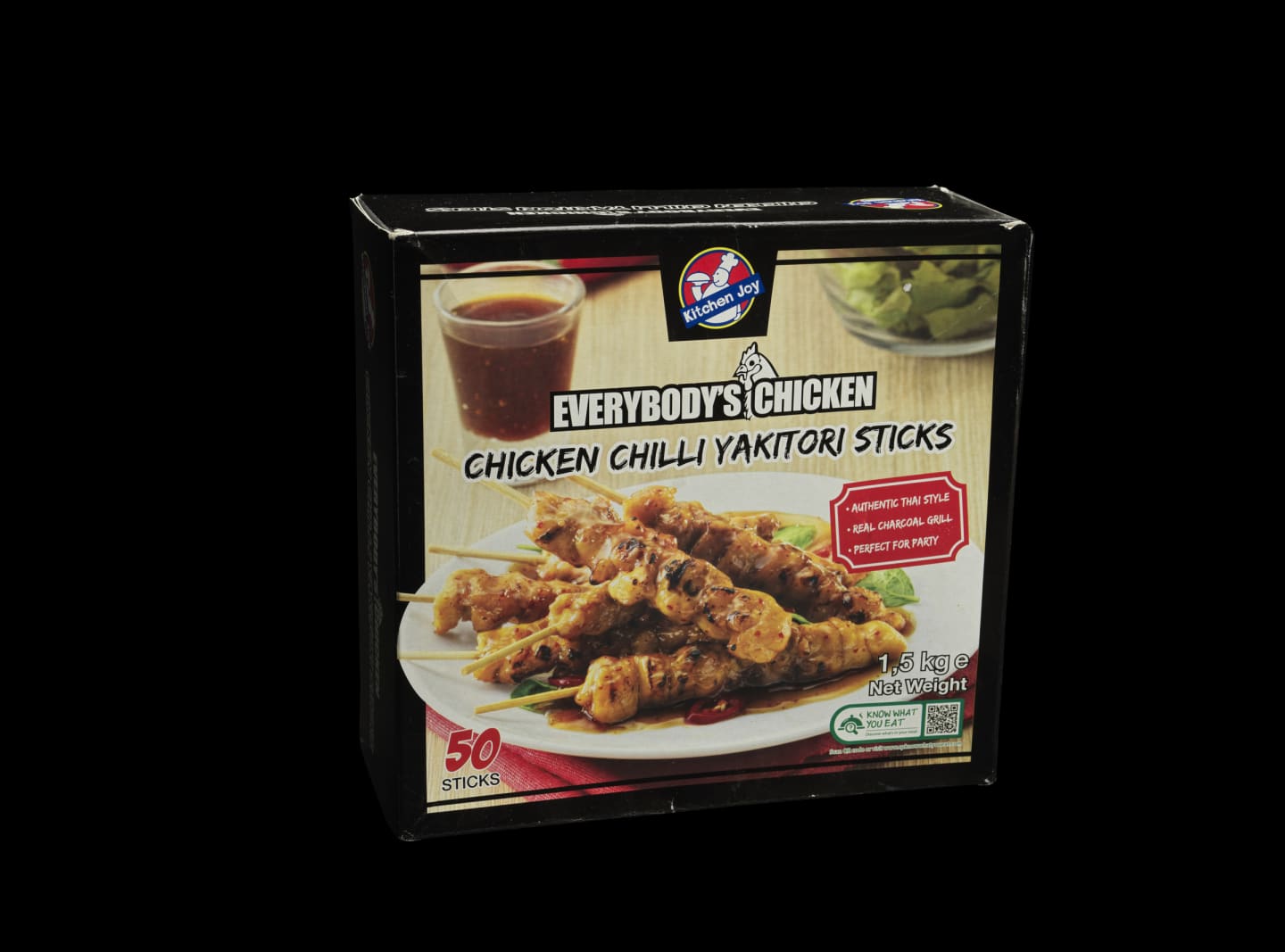 Kycklingspett chili 30g/1,5kg - Bild 1 av 2