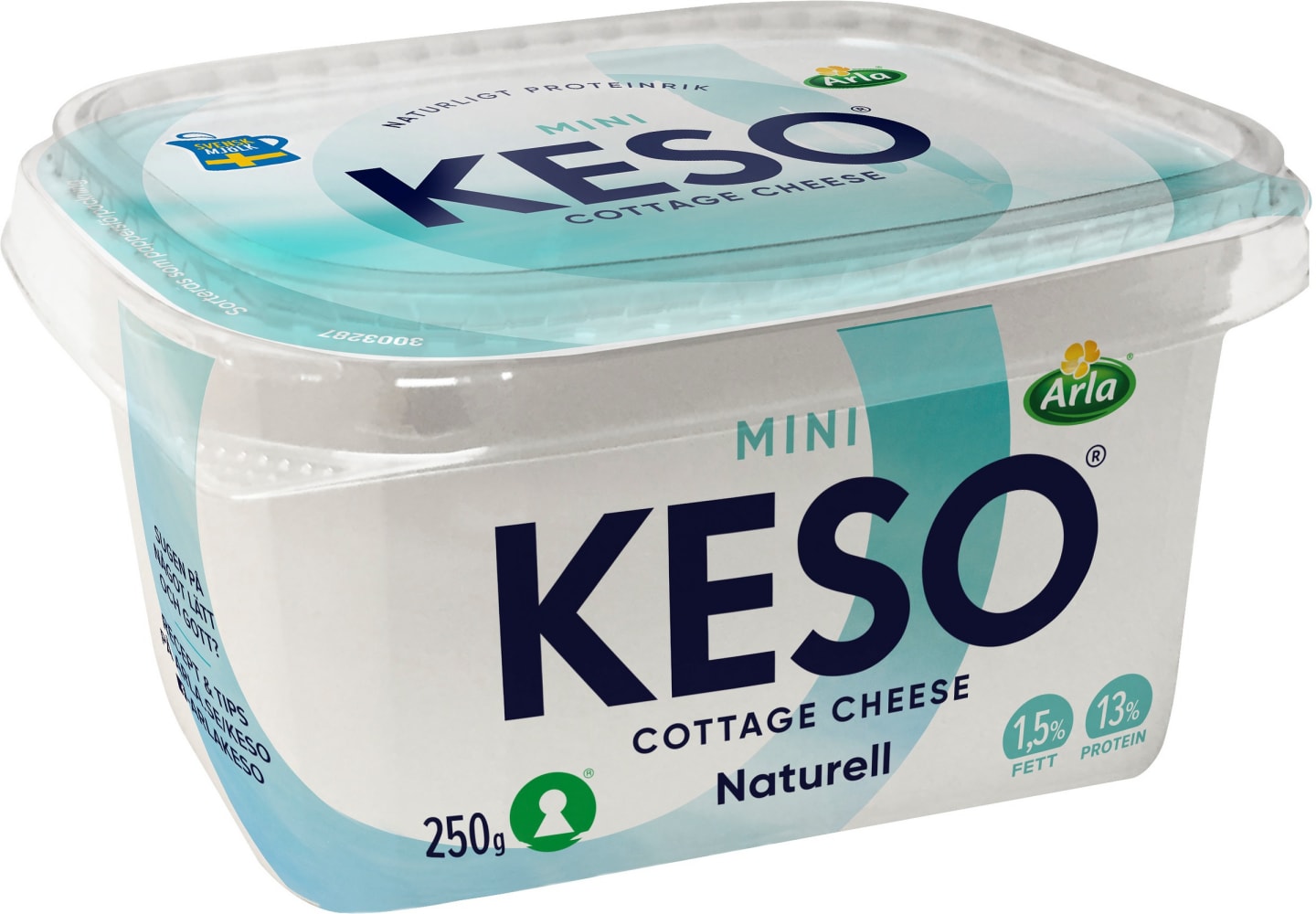 Keso Cottage Cheese mini 1,5% 250g - Bild 1 av 1