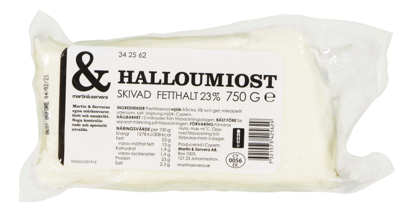 Halloumi skivad 750g
