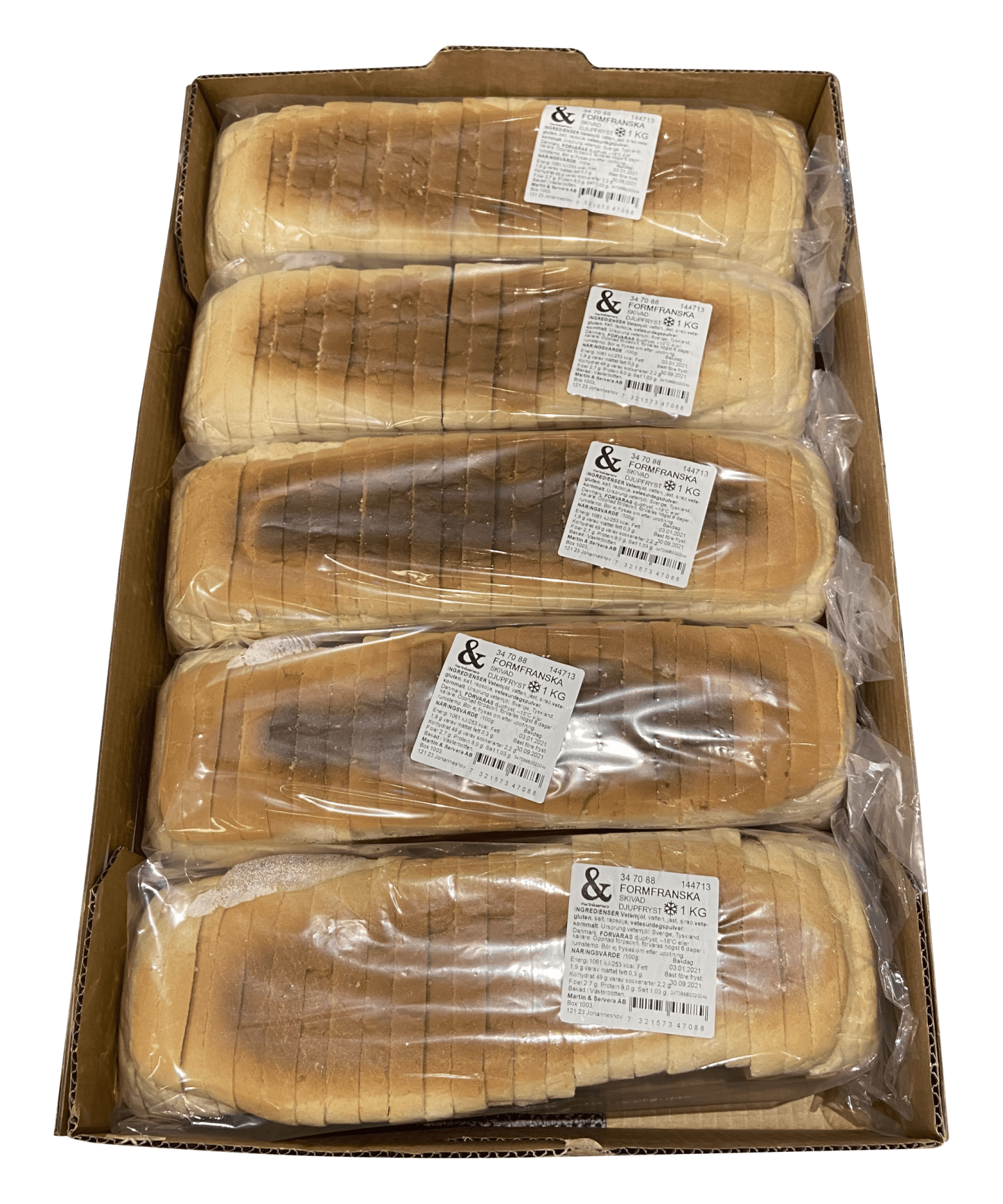 Formfranska skivad 1kg