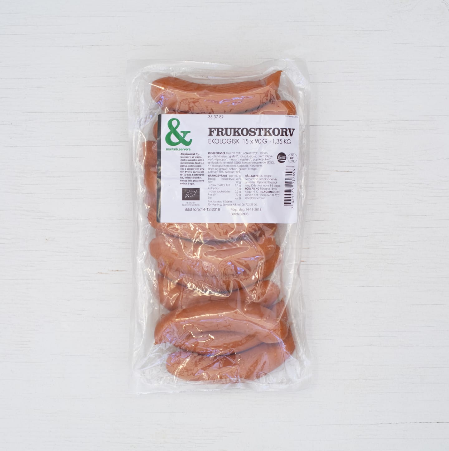Frukostkorv 90g/1,35kg - Bild 1 av 3