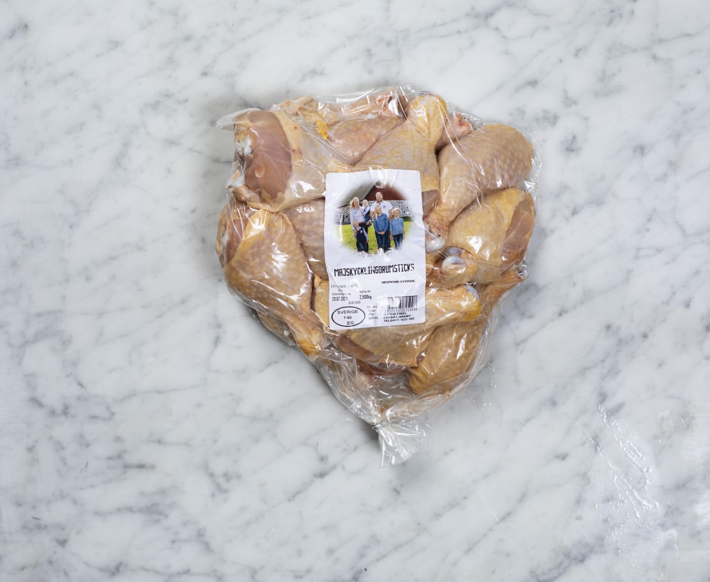 Majskyckling drumstick 2-3kg/15kg - Bild 1 av 2