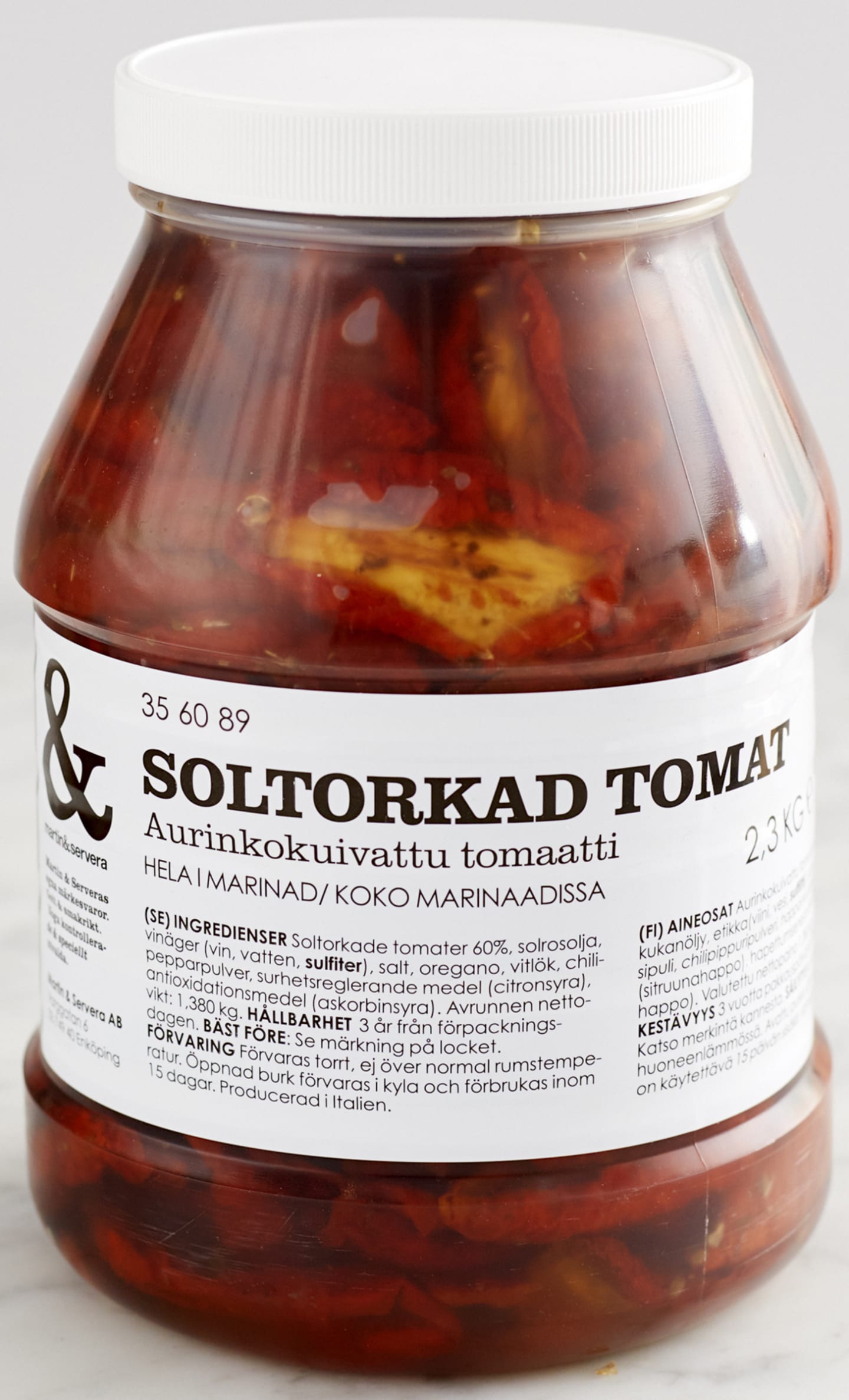 Tomater soltorkade marinad 2,3kg