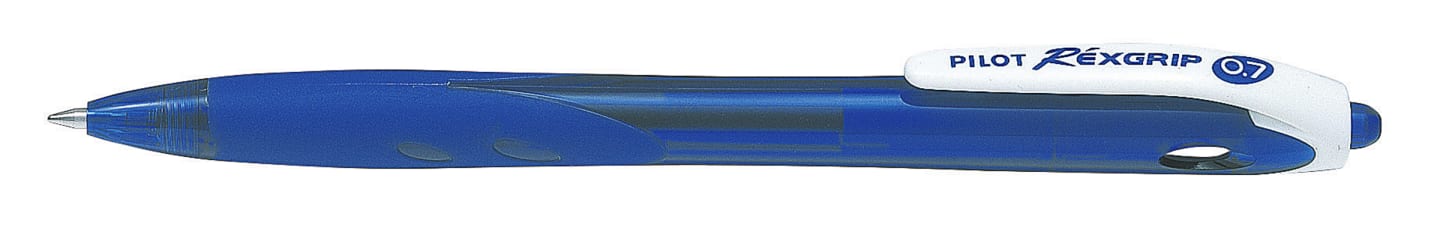 Kulpenna Pilot rex grip blå 10st