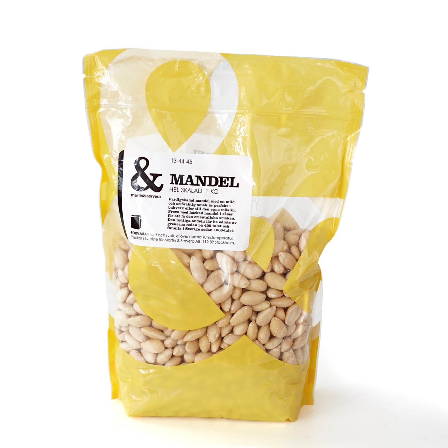 Sötmandel hel utan skal blancherad 1kg