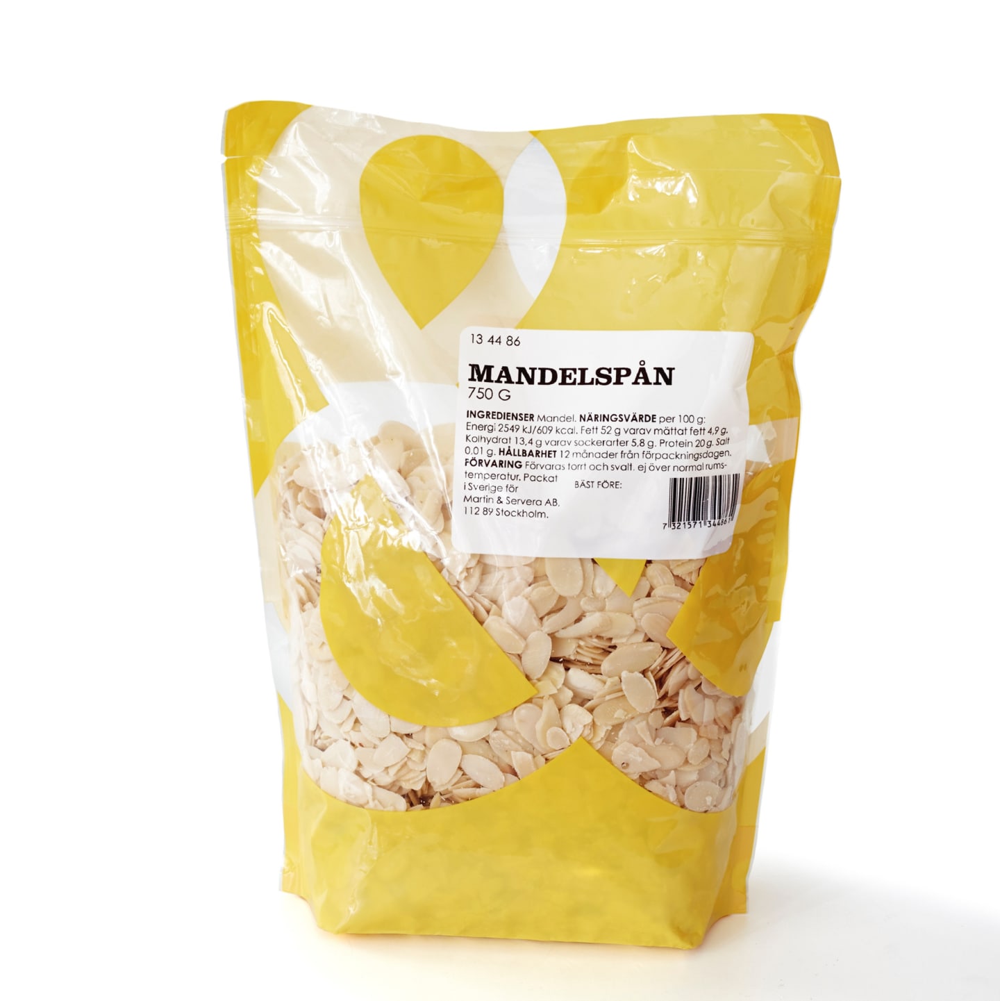 Mandelspån 750g