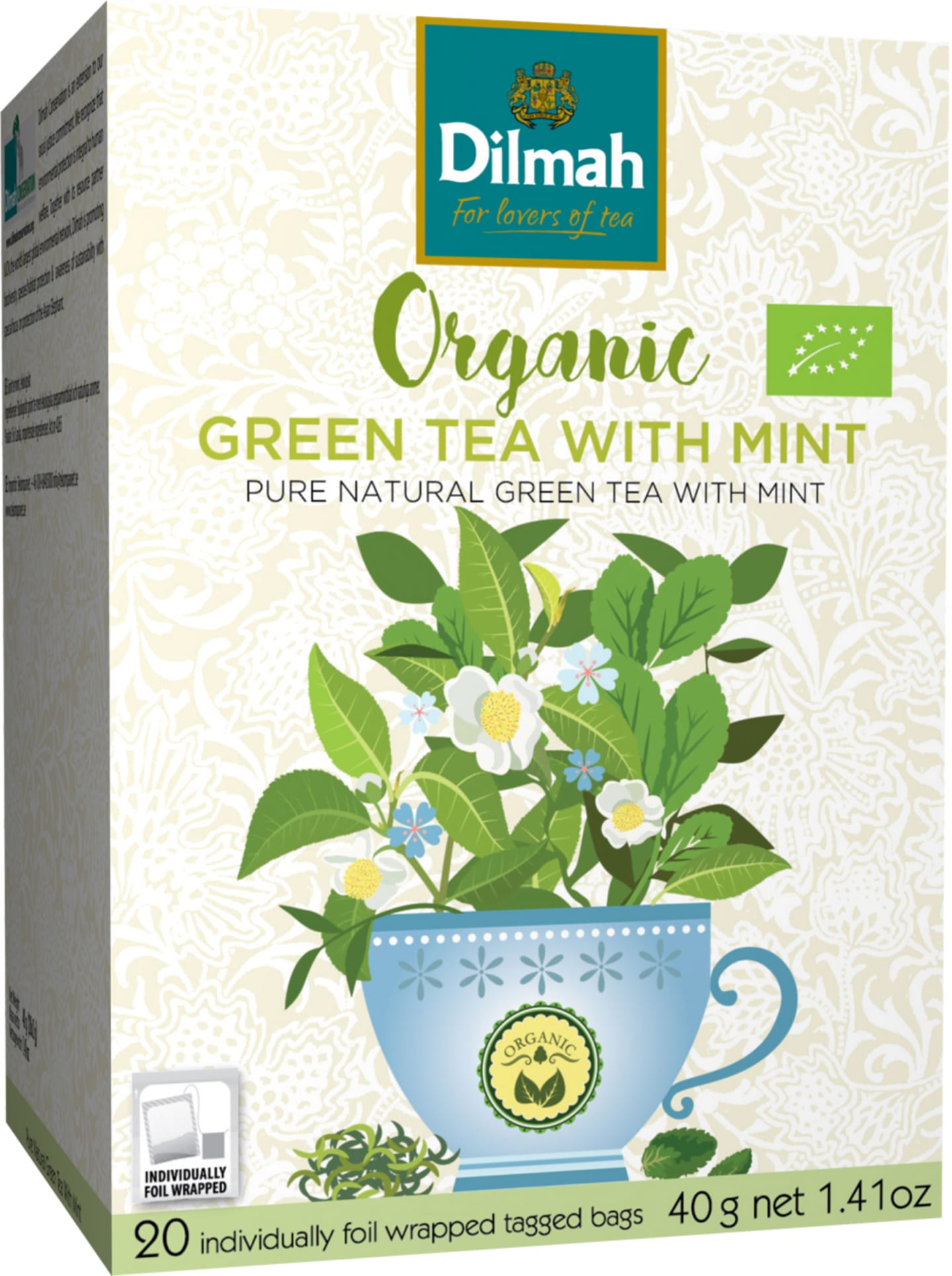 Grönt te mint 20x2g