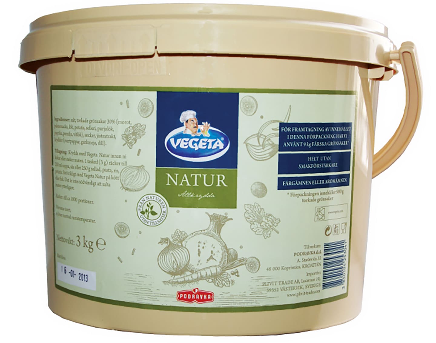 Vegeta natur allkrydda 3kg - Bild 1 av 1
