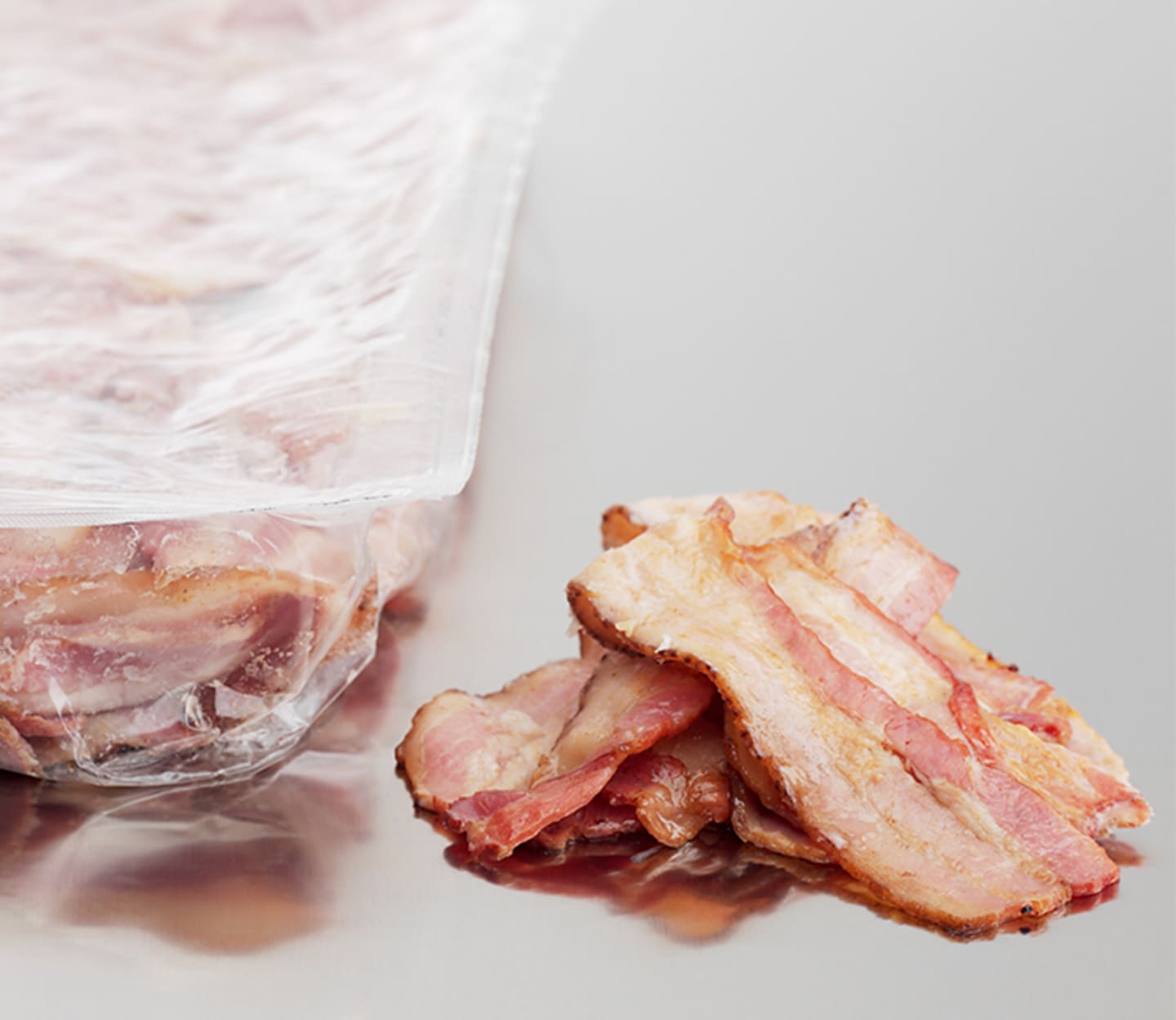 Bacon skivad stekt 32% 1,5kg