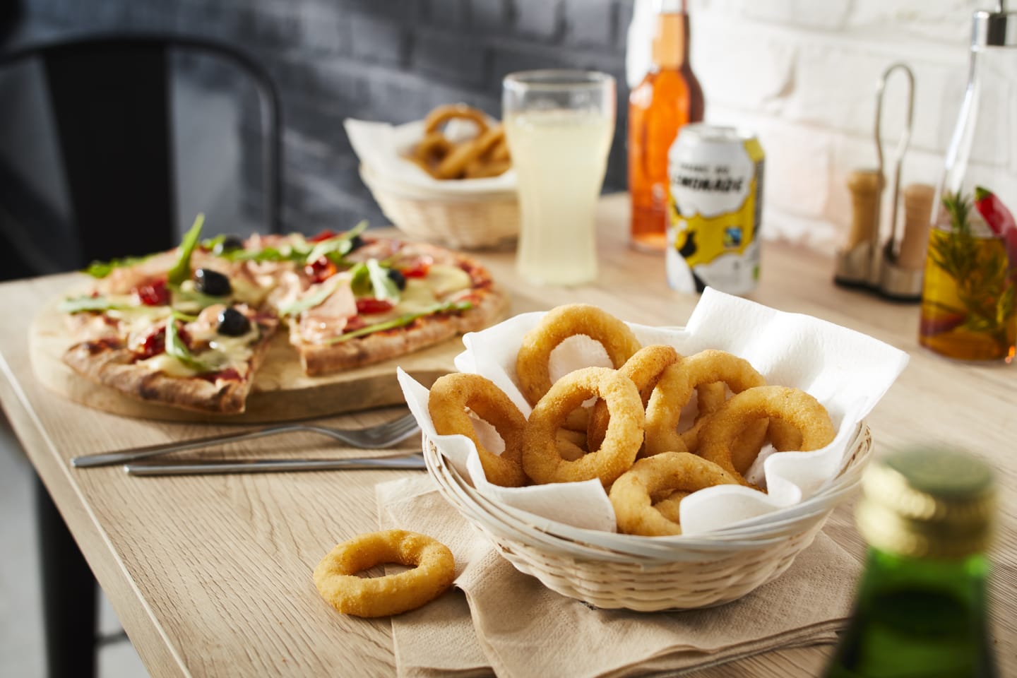 Lökring tärnad panerad 1kg - Bild 1 av 2
