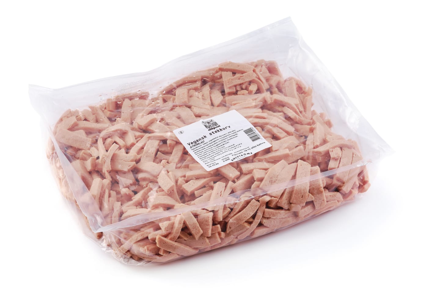 Stekkorv strimlad vegansk 2,5kg - Bild 1 av 3