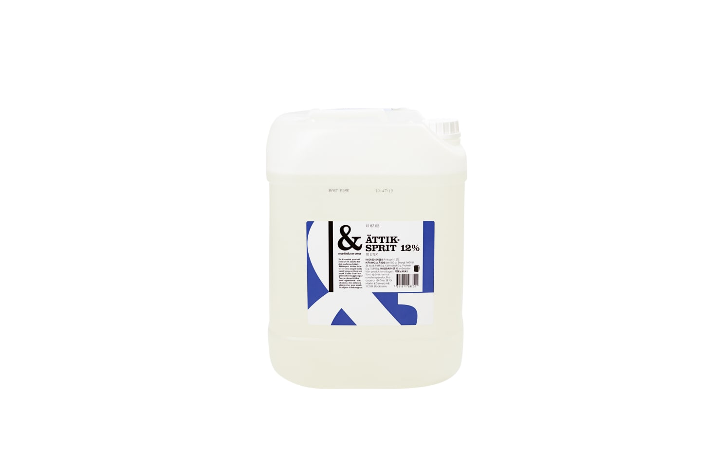 Ättiksprit 12% 10L