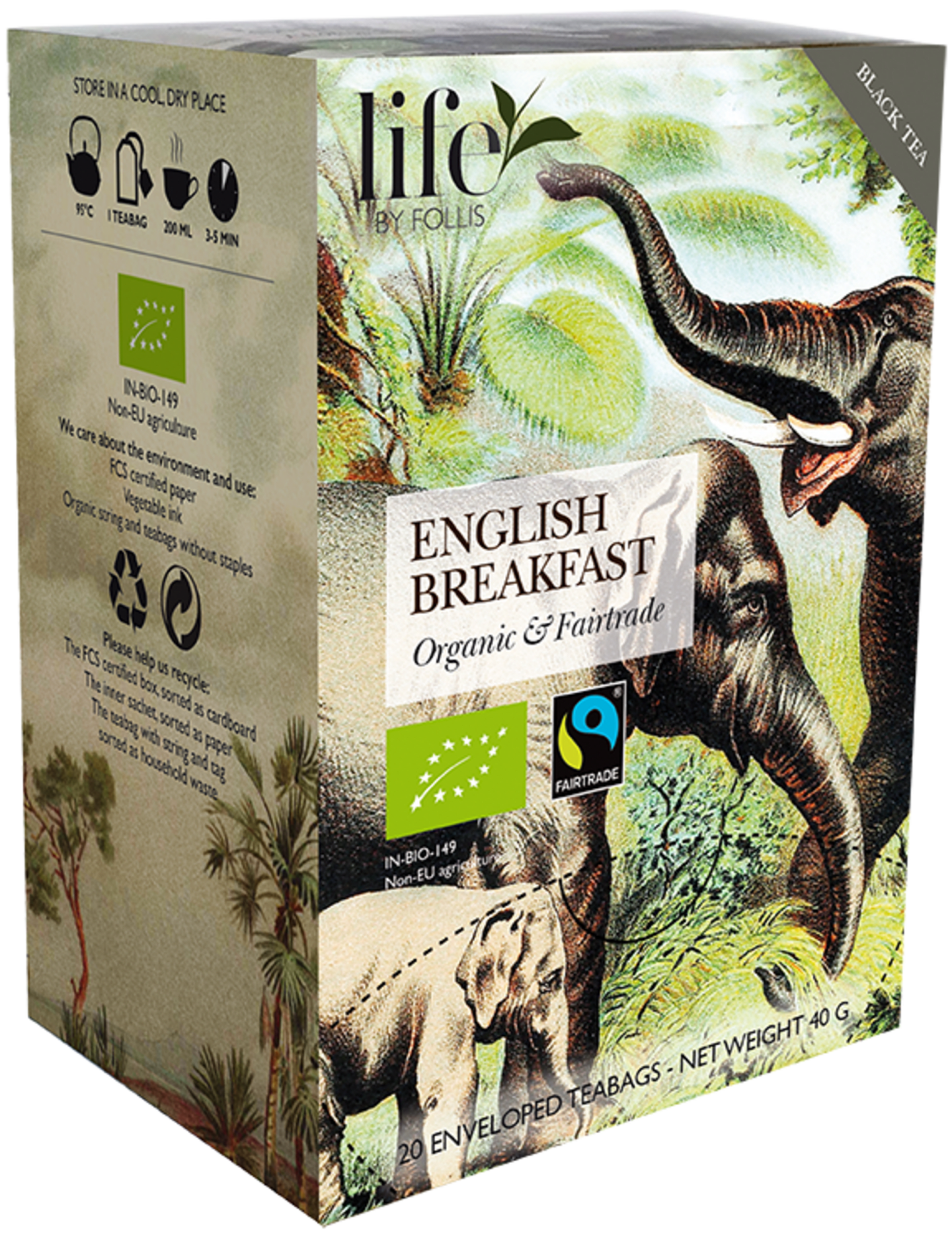 English Breakfast svart te 20p - Bild 1 av 2