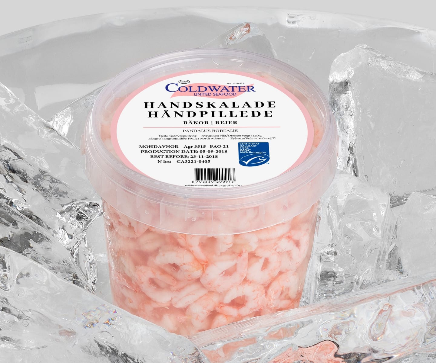 Räka i lake handskalad MSC 450g