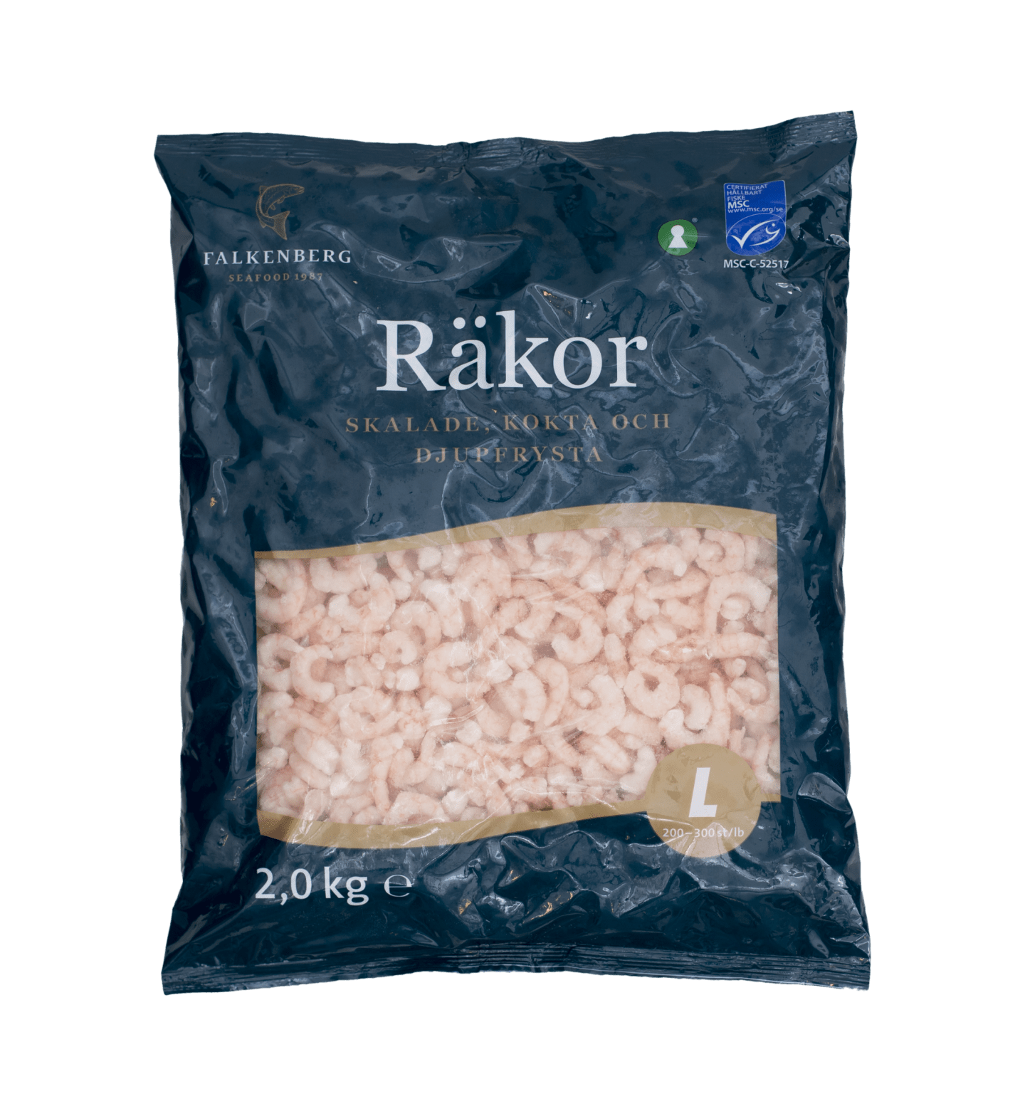 Räka utan skal MSC 200/300 2kg