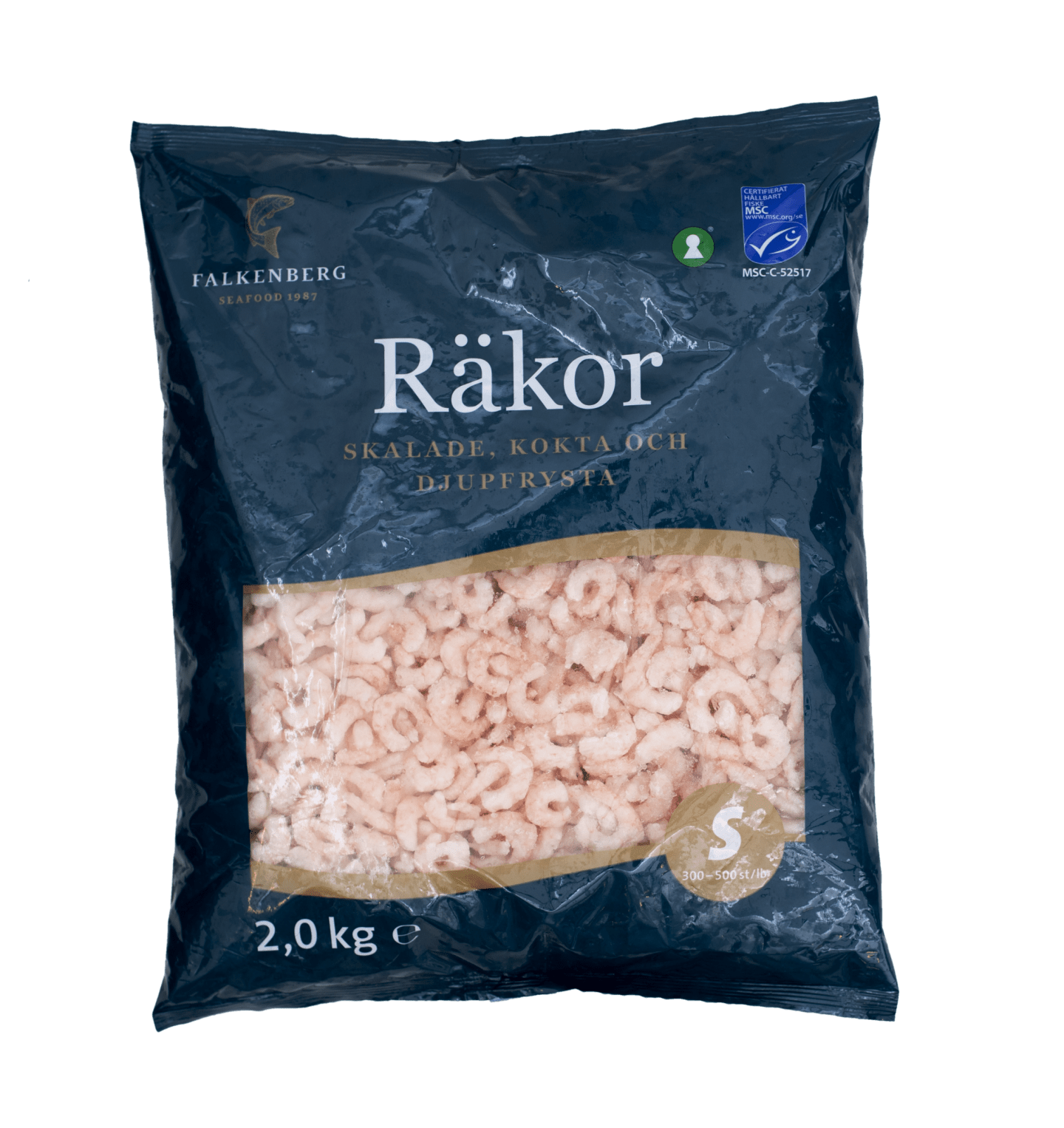 Räka utan skal MSC 300/500 2kg
