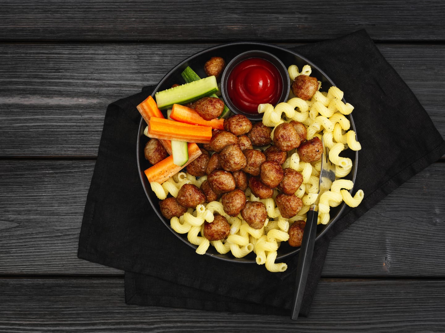 Köttbullar små stekta 8g/4,2kg - Bild 1 av 3