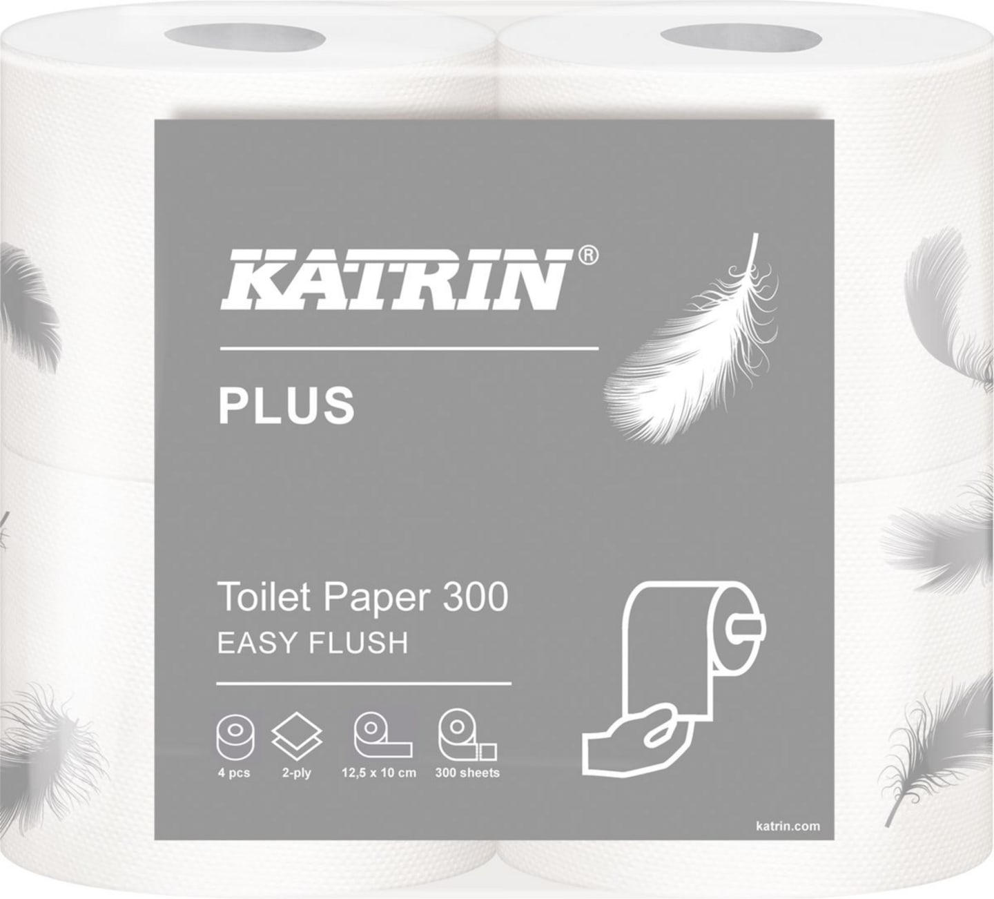Toapapper 300 easy flush Katrin 20st - Bild 1 av 1