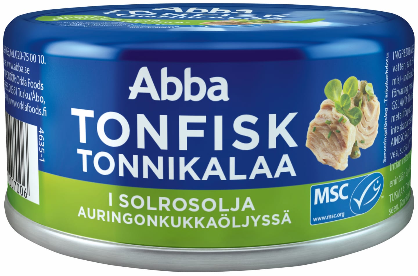 Tonfisk i olja MSC 200g - Bild 1 av 2