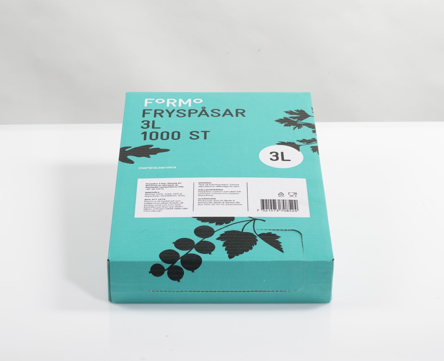 fryspåse Plast 3L 22MY 1000st