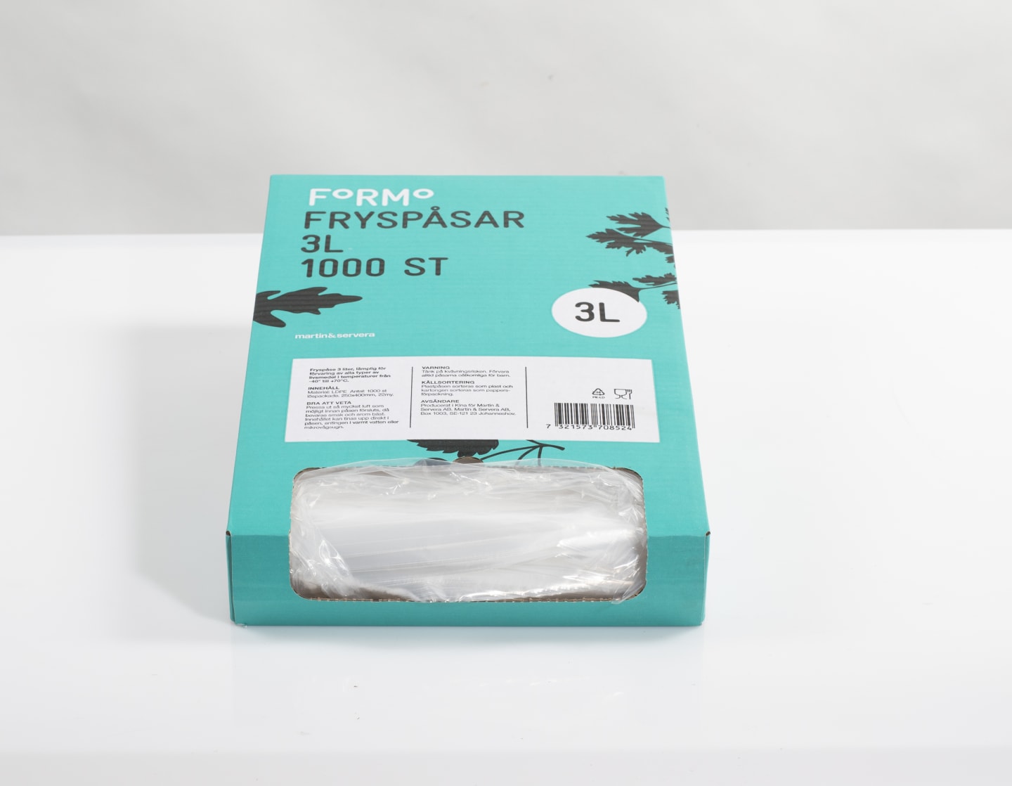 fryspåse Plast 3L 22MY 1000st - Bild 1 av 2
