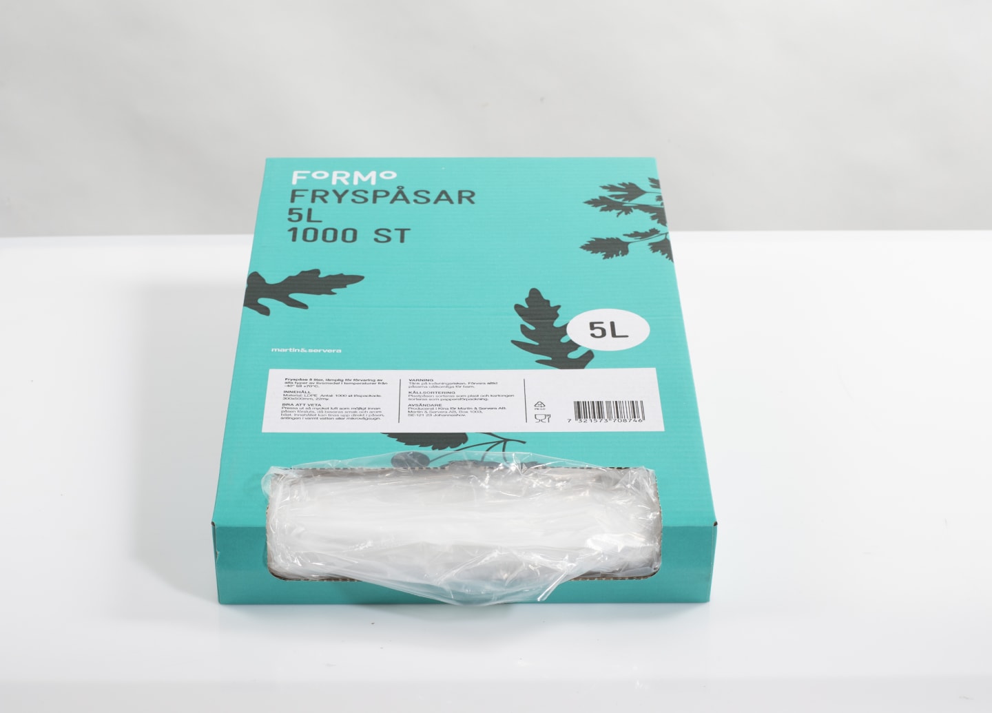Fryspåse plast 5L 22MY 1000st - Bild 1 av 2
