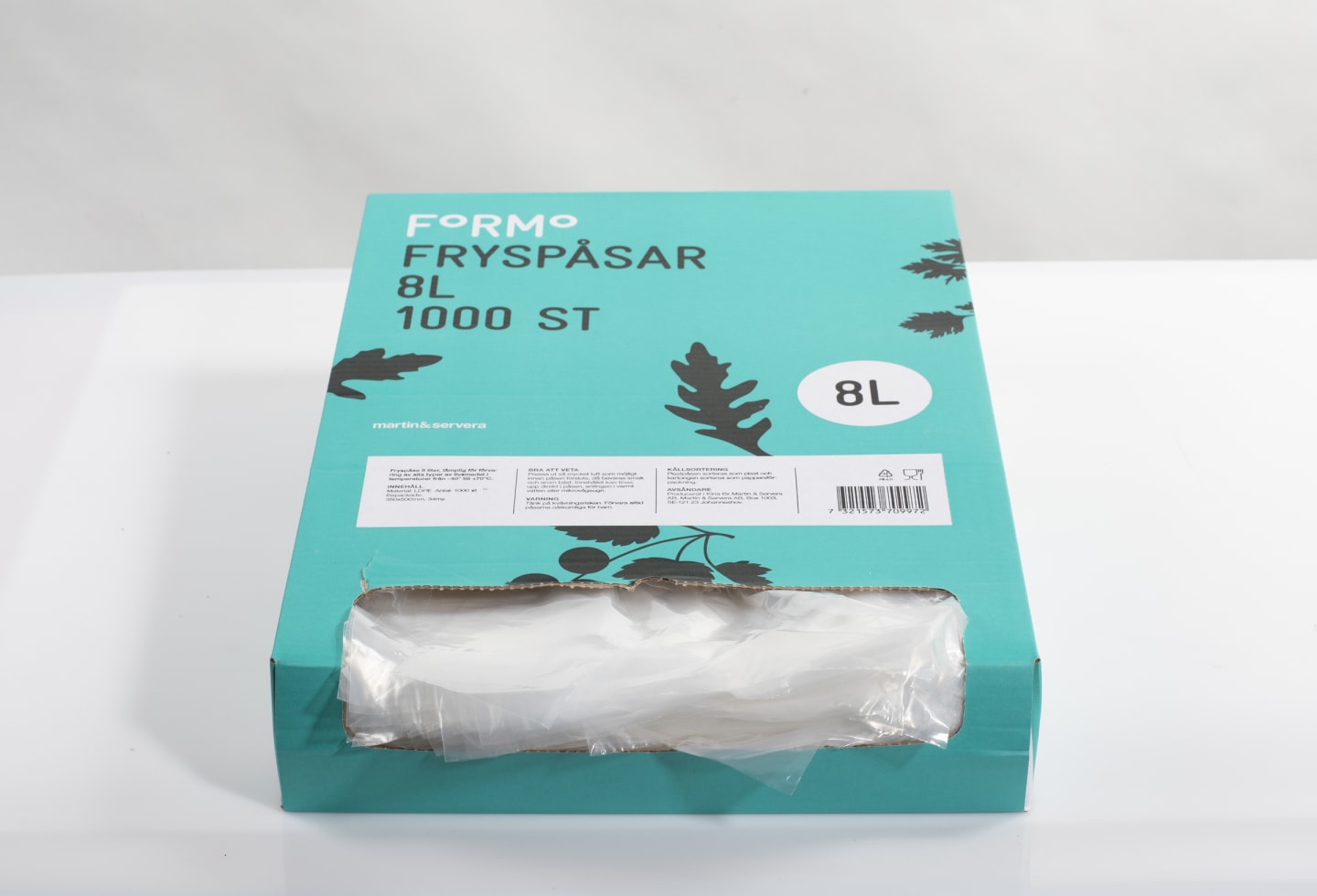 Fryspåse Plast 8L 34MY 1000st