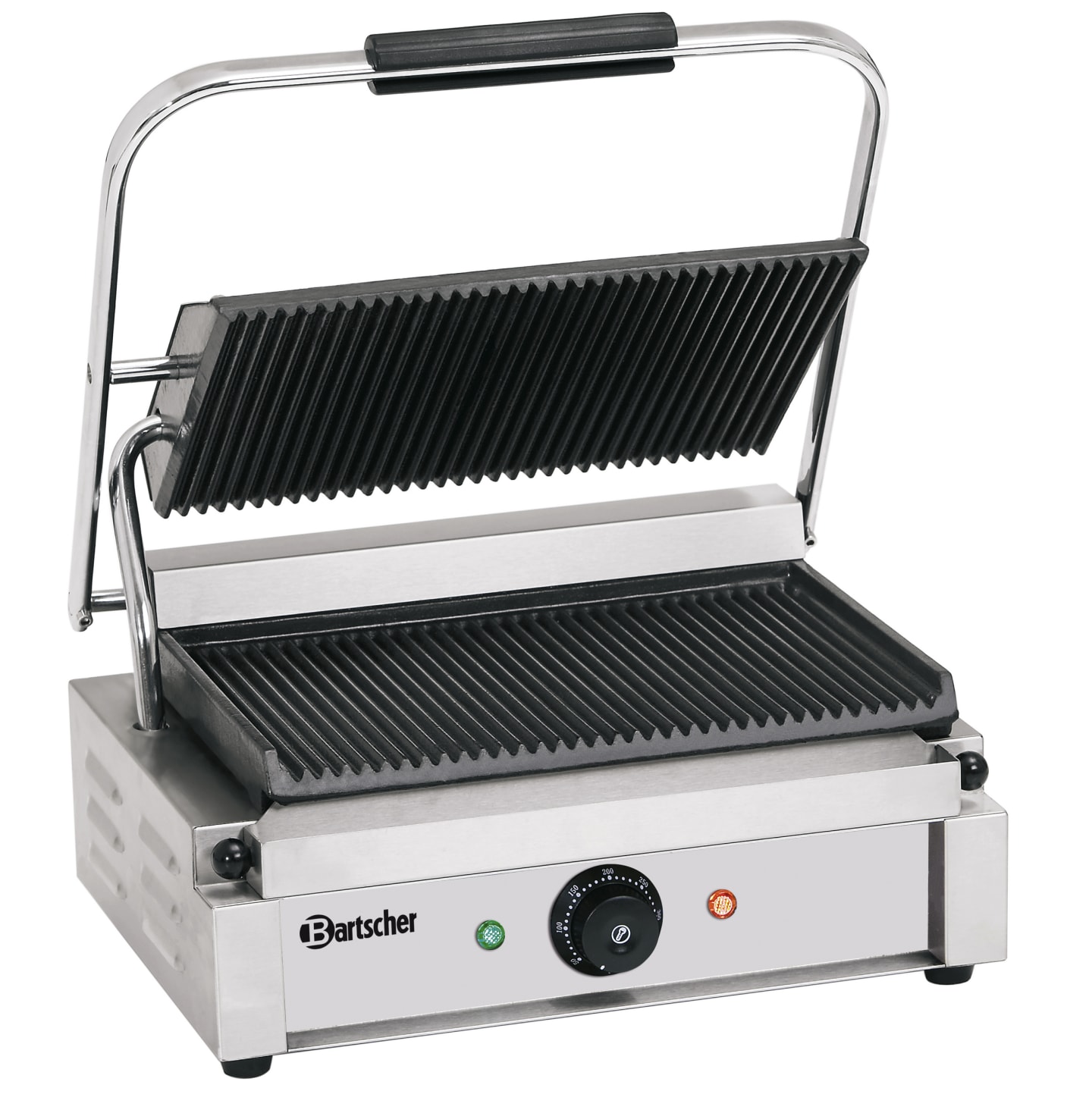 Klämgrill räfflad/räfflad medium