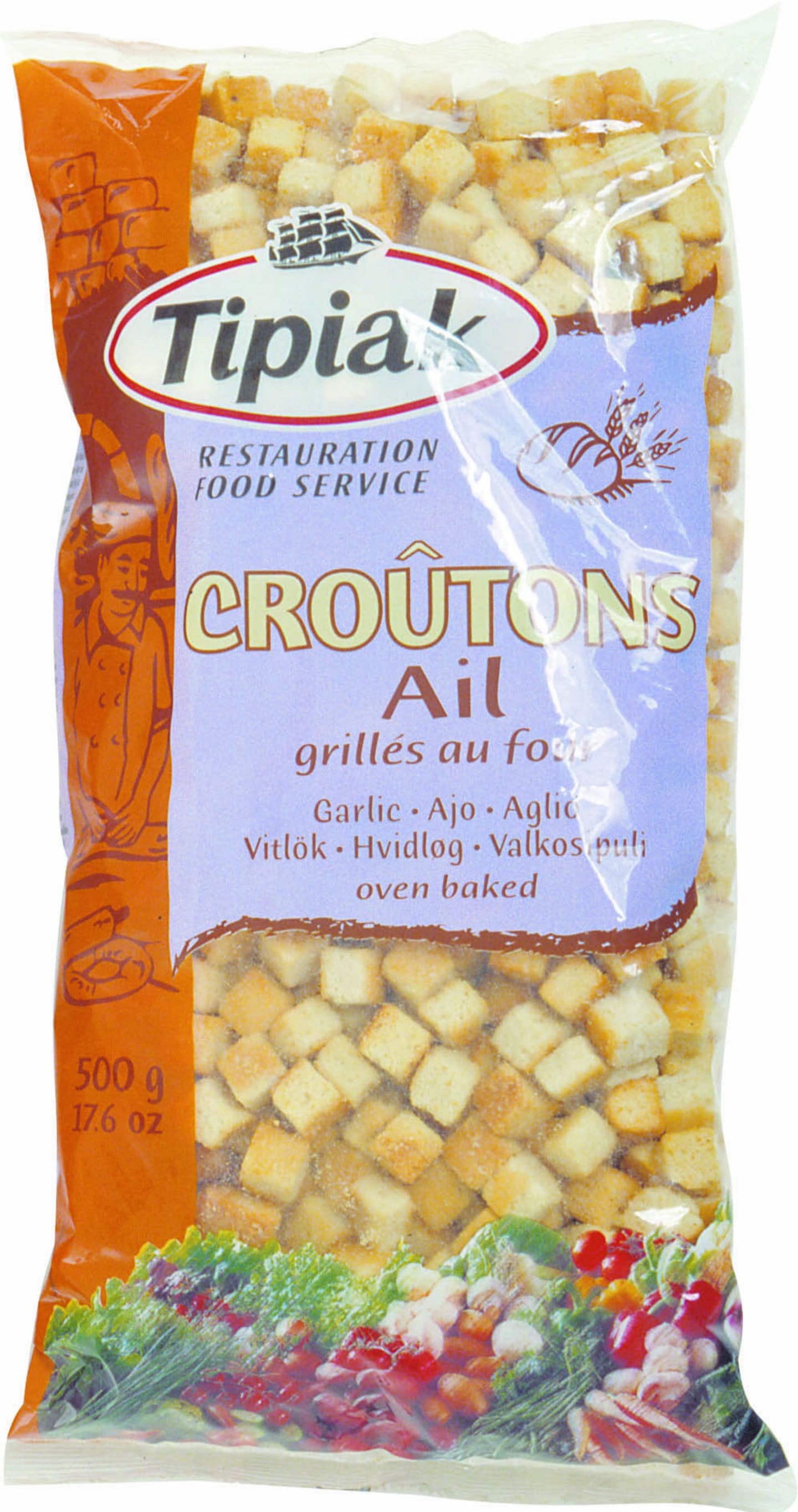 Krutonger vitlök 500g