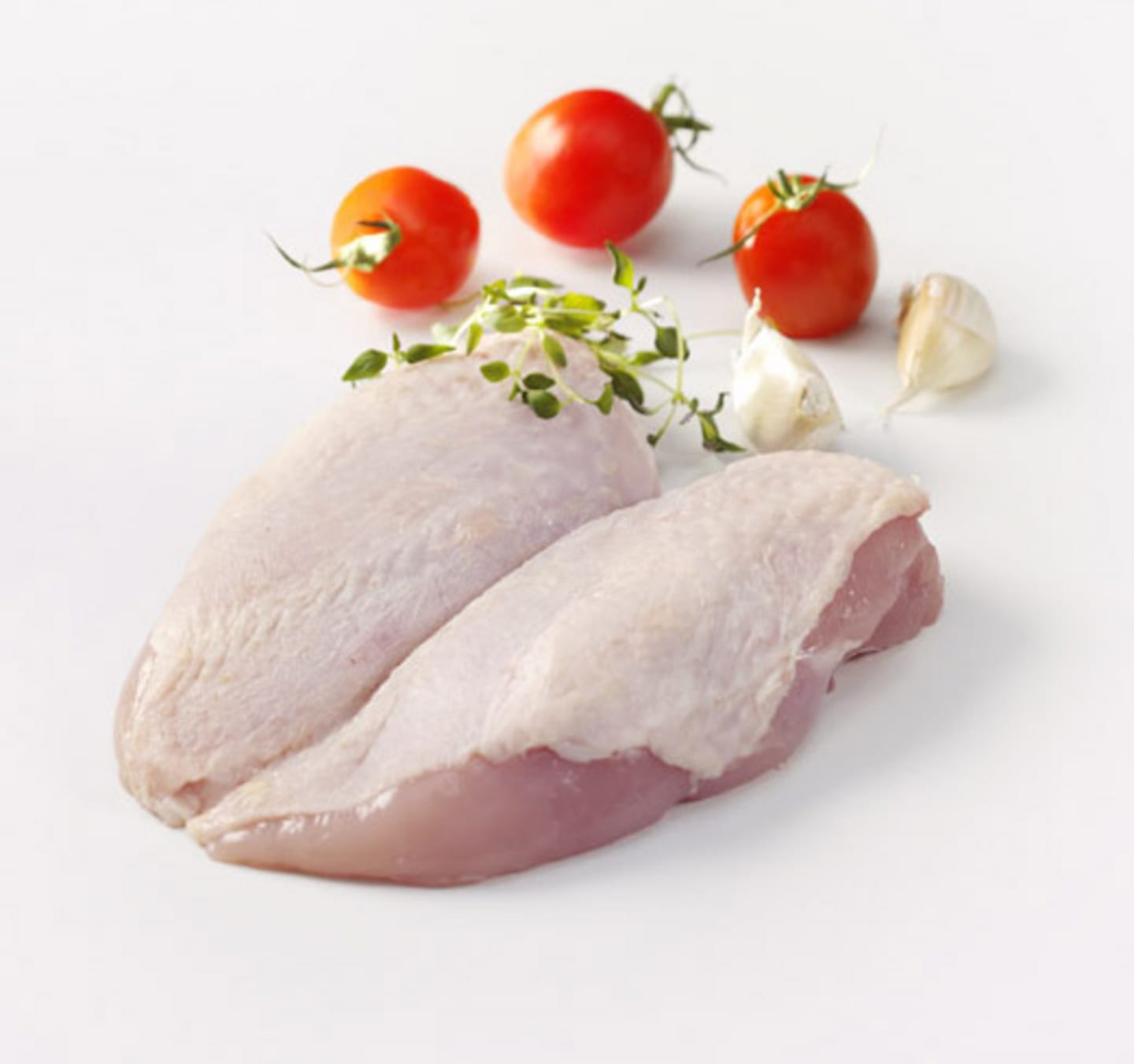 Kycklingfilé m skinn dub 370-470G/2,5kg