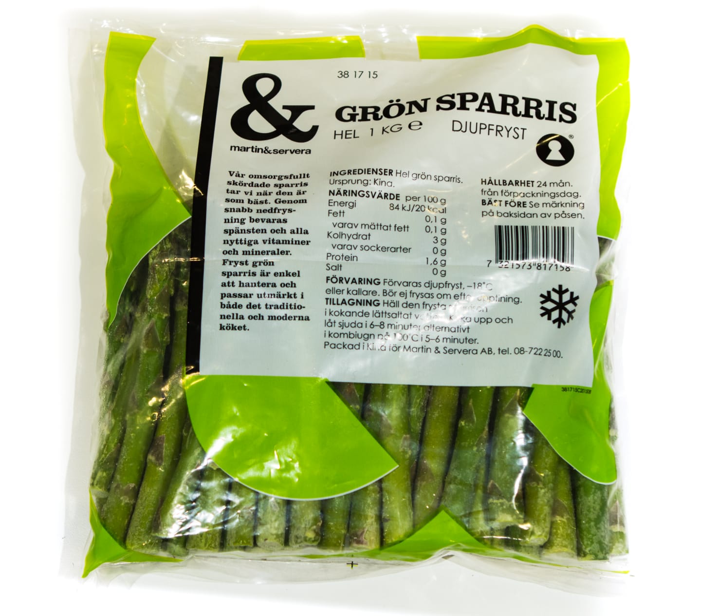 Sparris grön 1kg - Bild 1 av 2