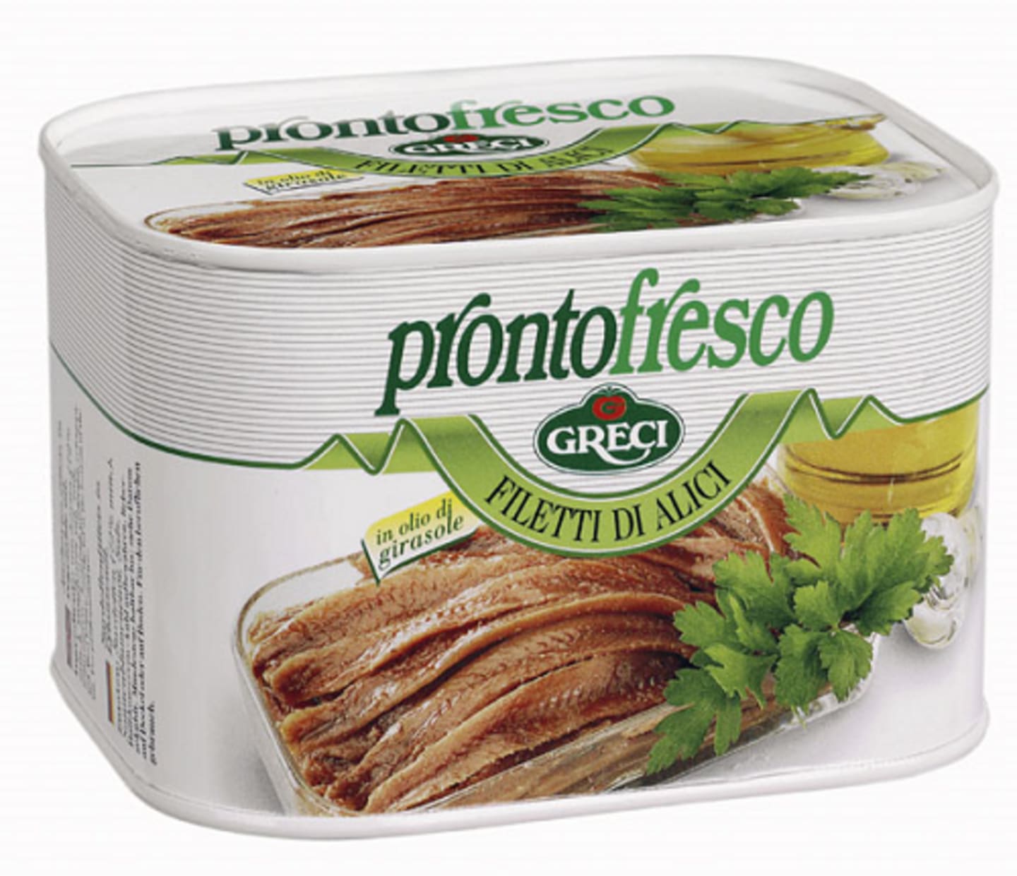 Sardeller fileer i solrosolja 720g
