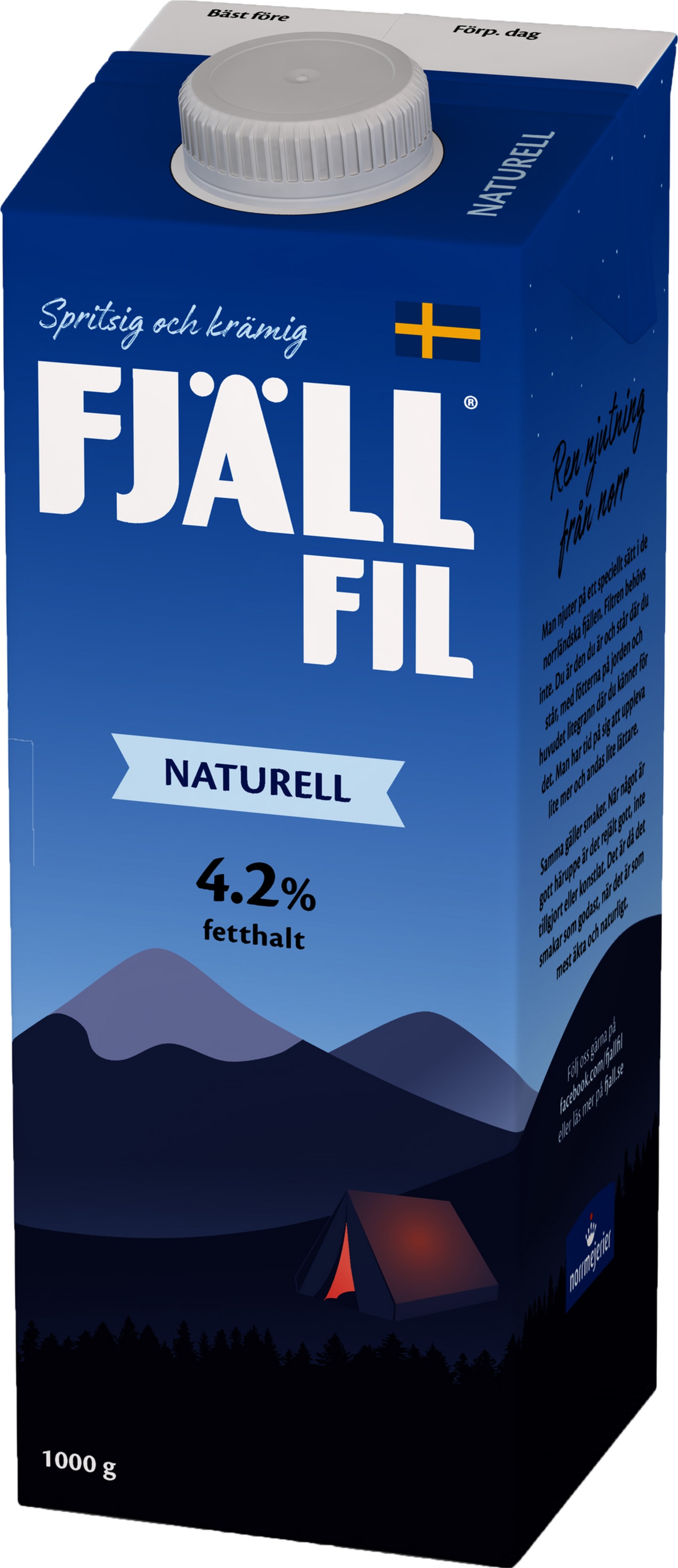 Fjällfil naturell 4,2% 1kg - Bild 1 av 1